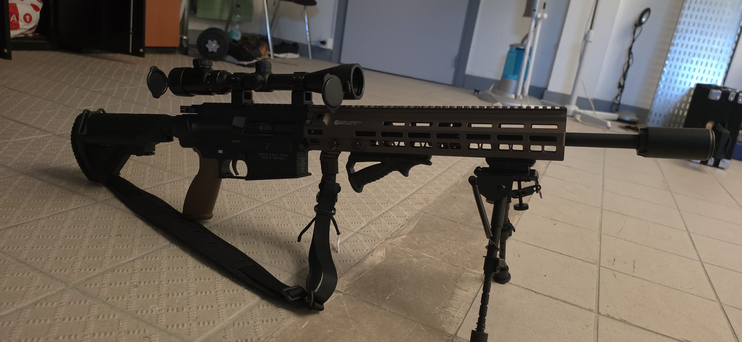 HK417 VFC / Umarex AEG — Réplique upgradée DMR