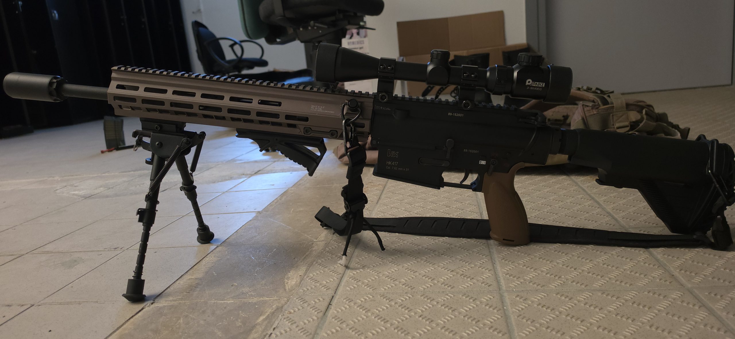 HK417 VFC / Umarex AEG — Réplique upgradée DMR