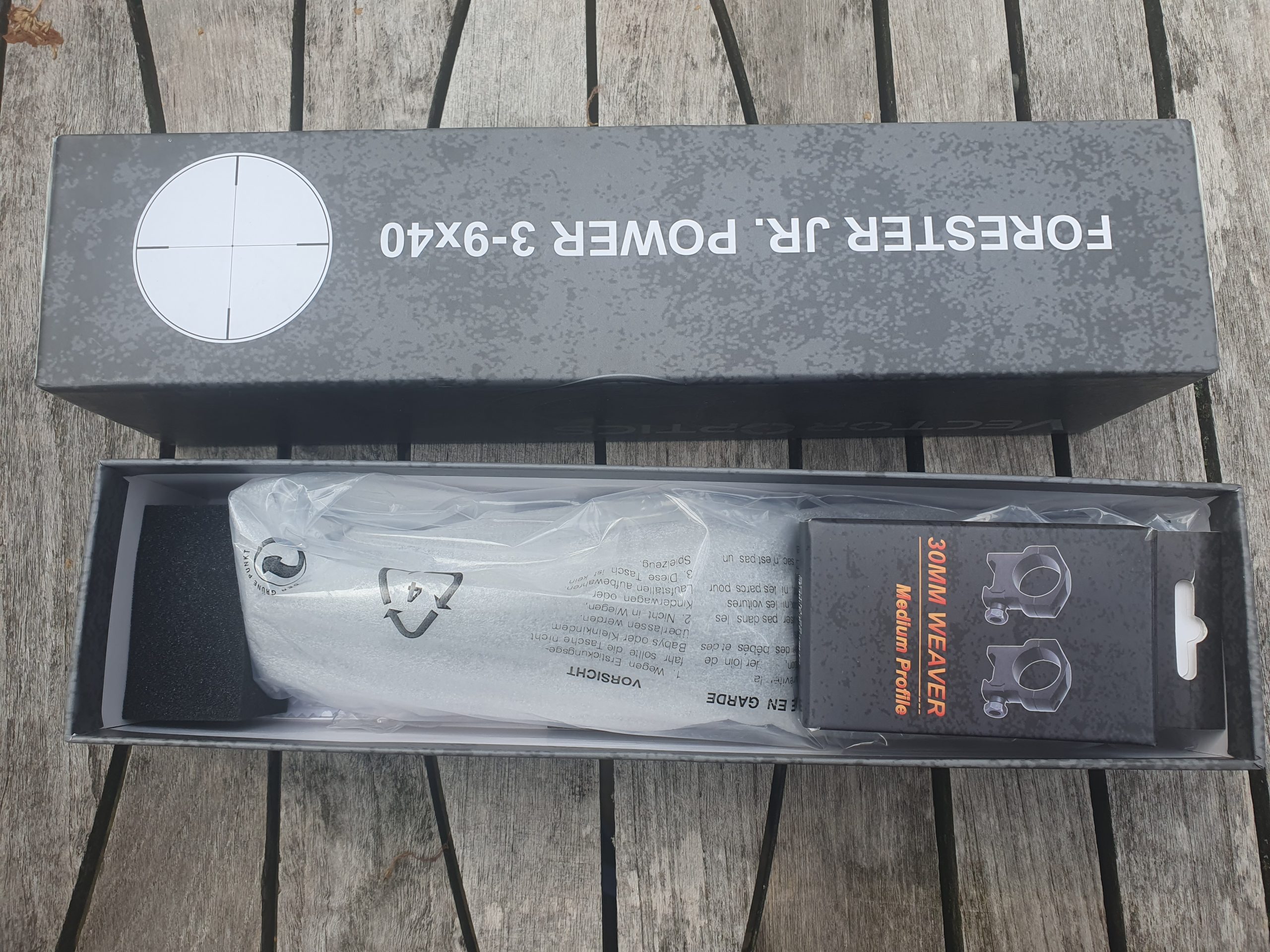 Lunette Vector Optics Forester 3-9×40 Neuve