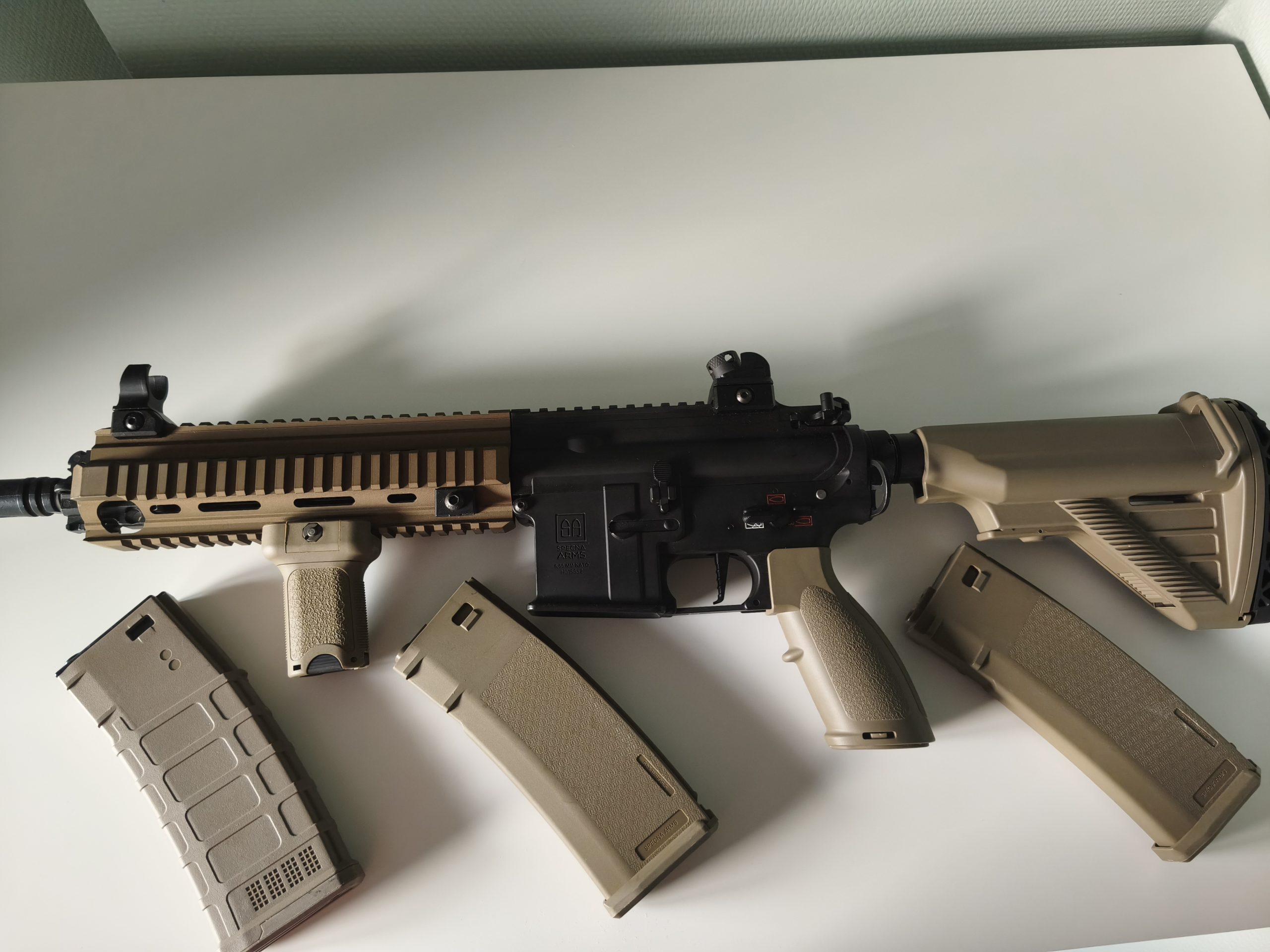 Specna arms prime Hk416 chaos bronze