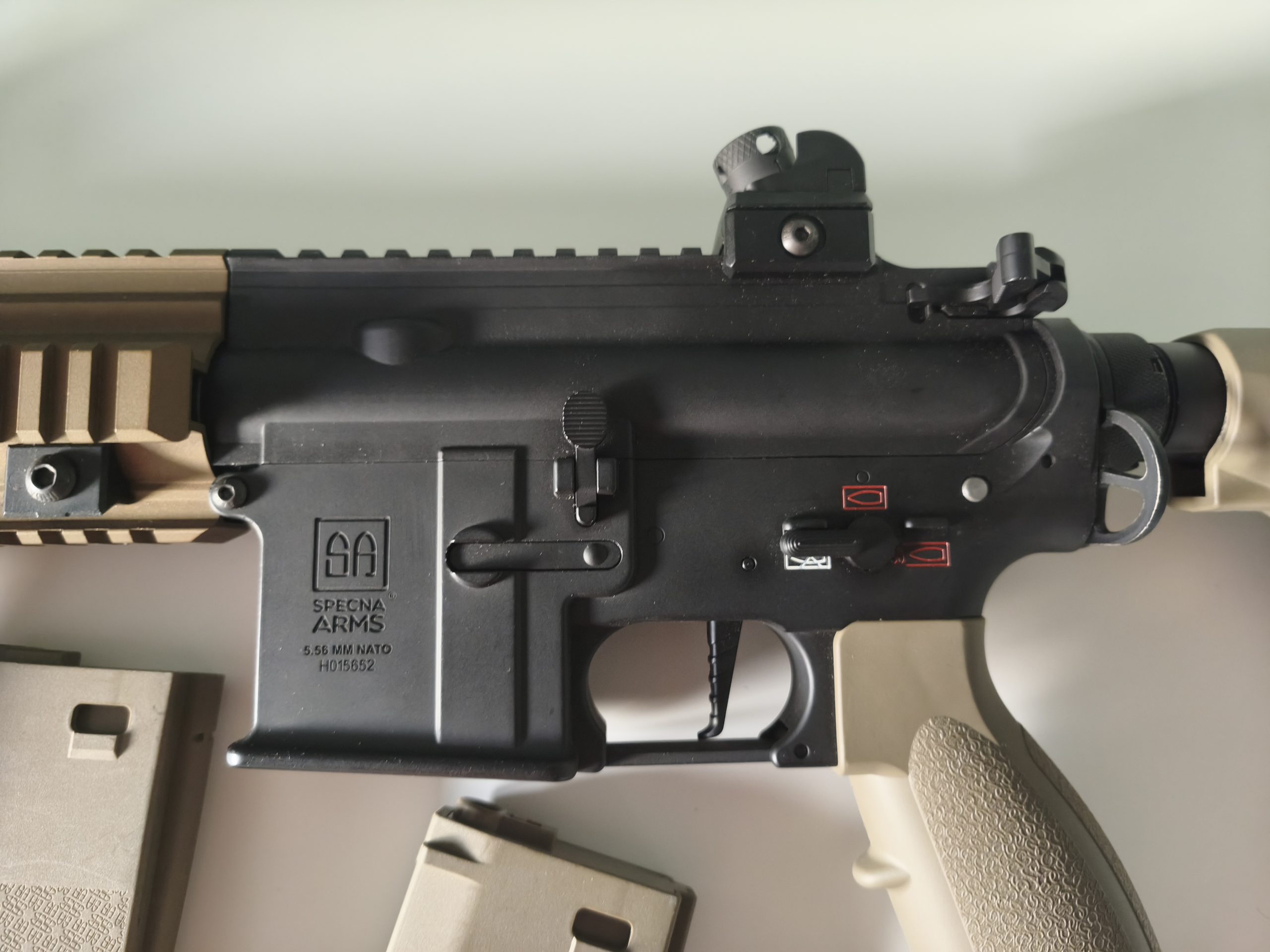 Specna arms prime Hk416 chaos bronze