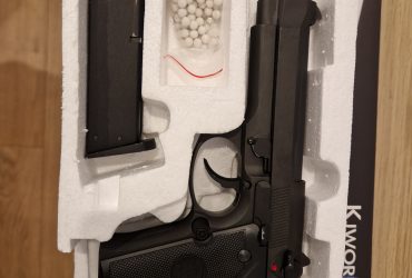 Réplique Airsoft M9 Heavy Weight KJW – Version Gaz (Avec boîte)