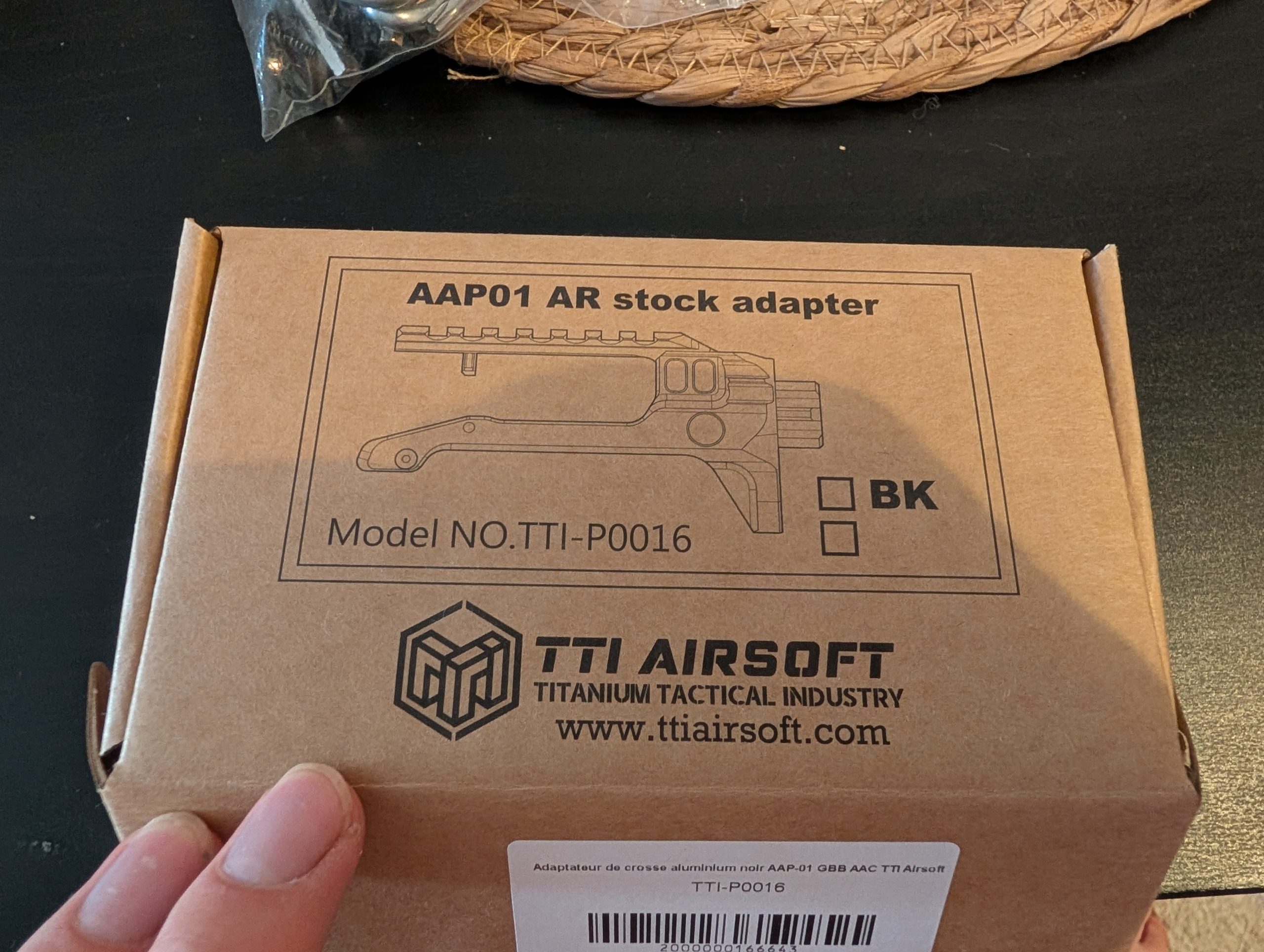 Adaptateur crosse TTI aap01
