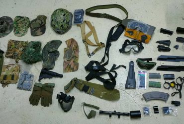 Lot équipement divers airsoft
