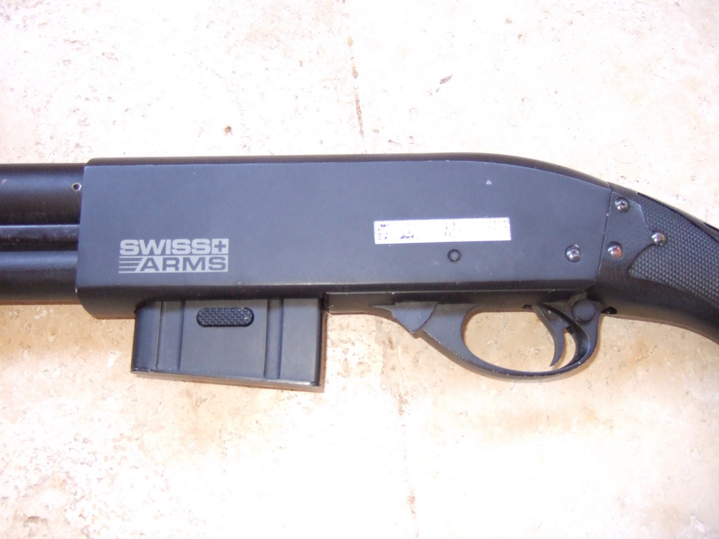Réplique Airsoft SWISS ARMS SHOTGUN Full Métal