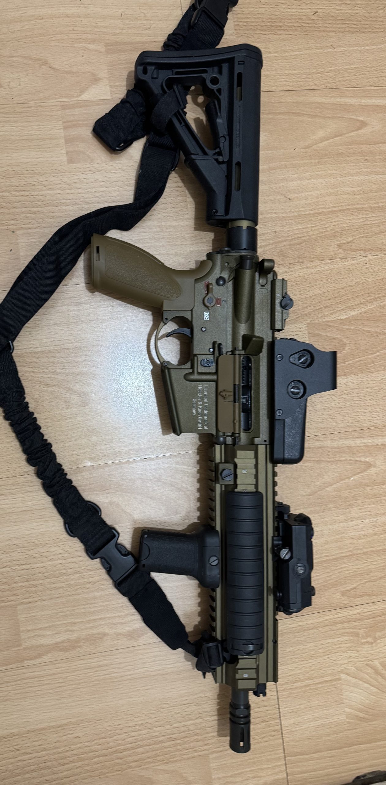 Hk 416 gbbr Umarex Tan