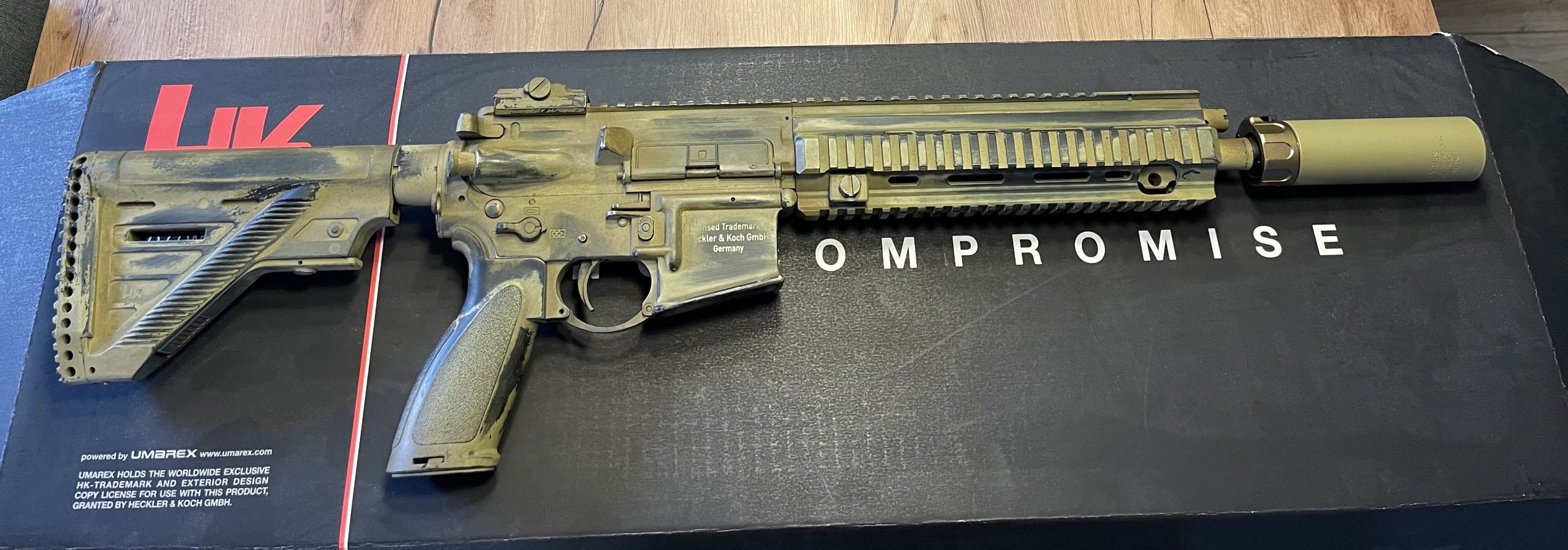Réplique H&K 416 A5 Gen3 Umarex VFC GBBR