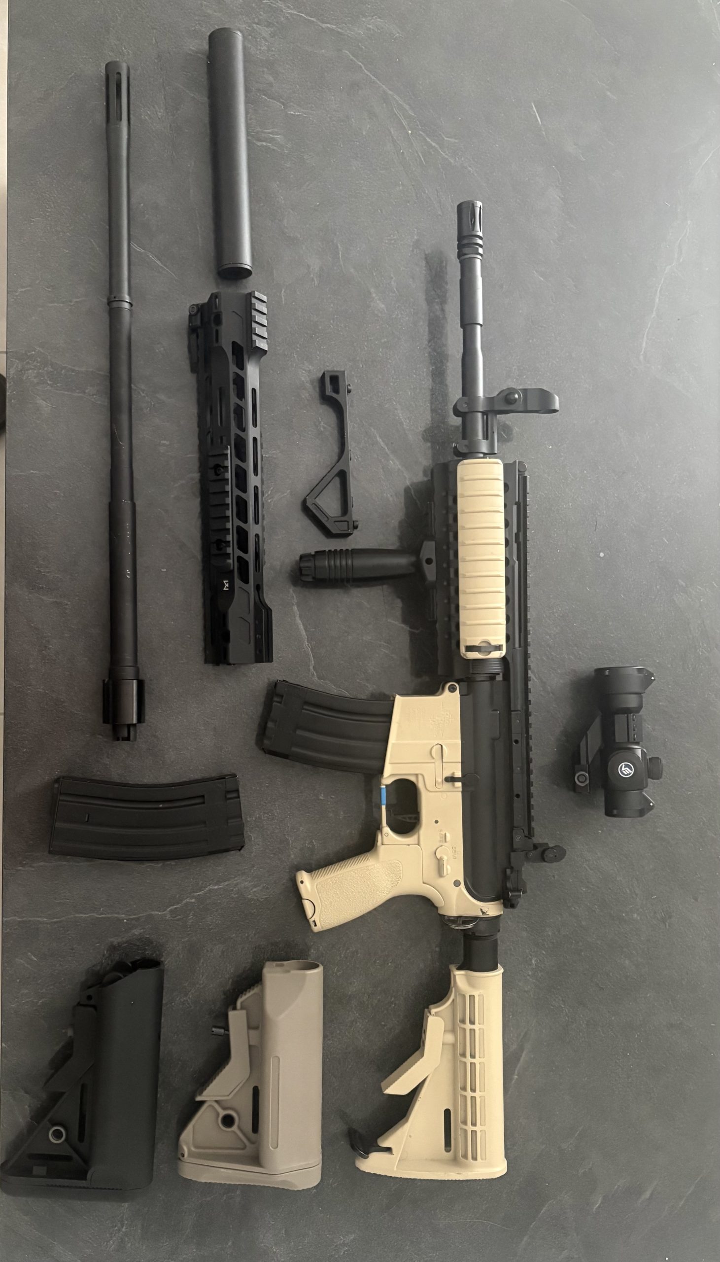 M4 specna arms edge custom MW2