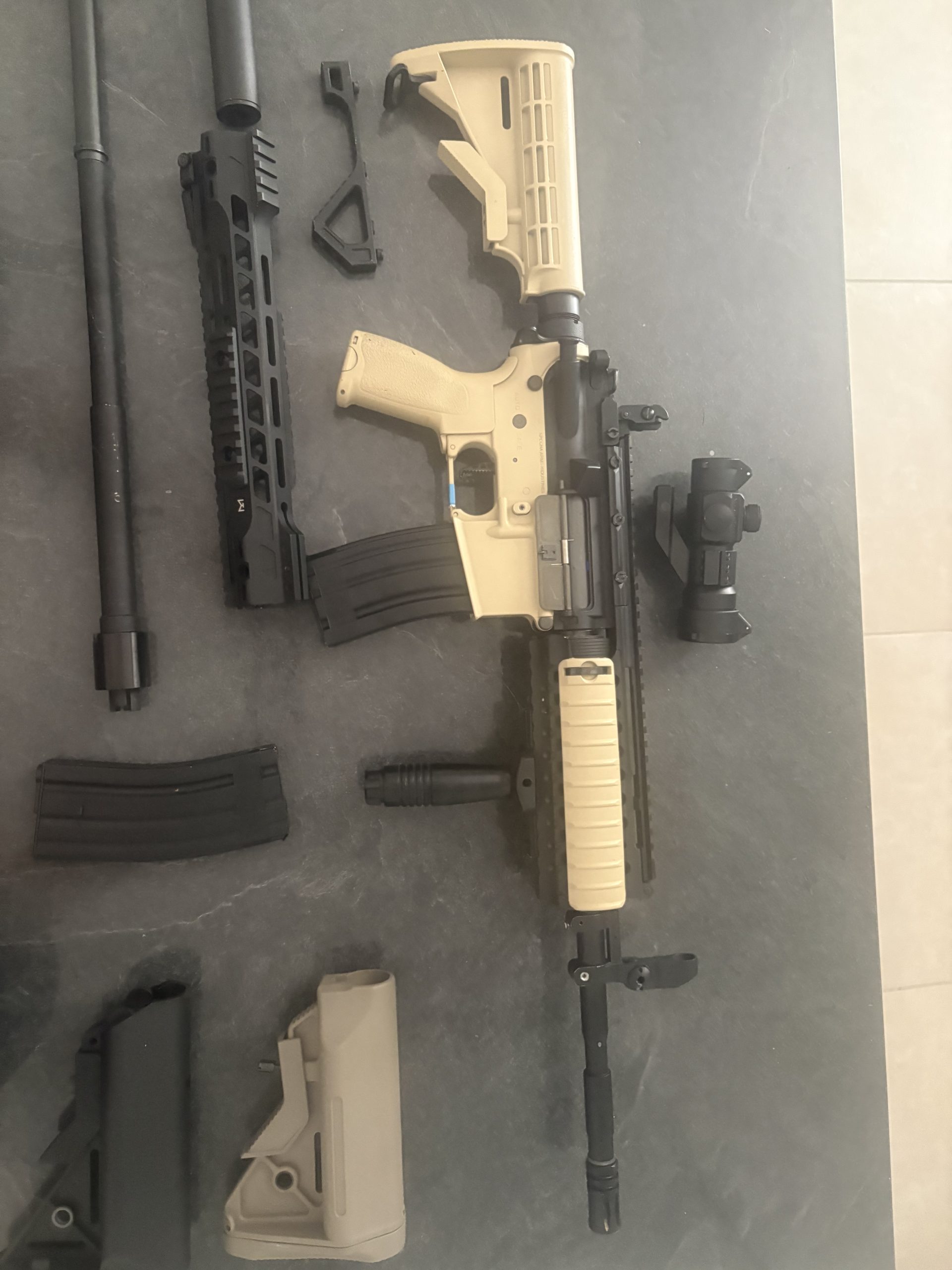 M4 specna arms edge custom MW2