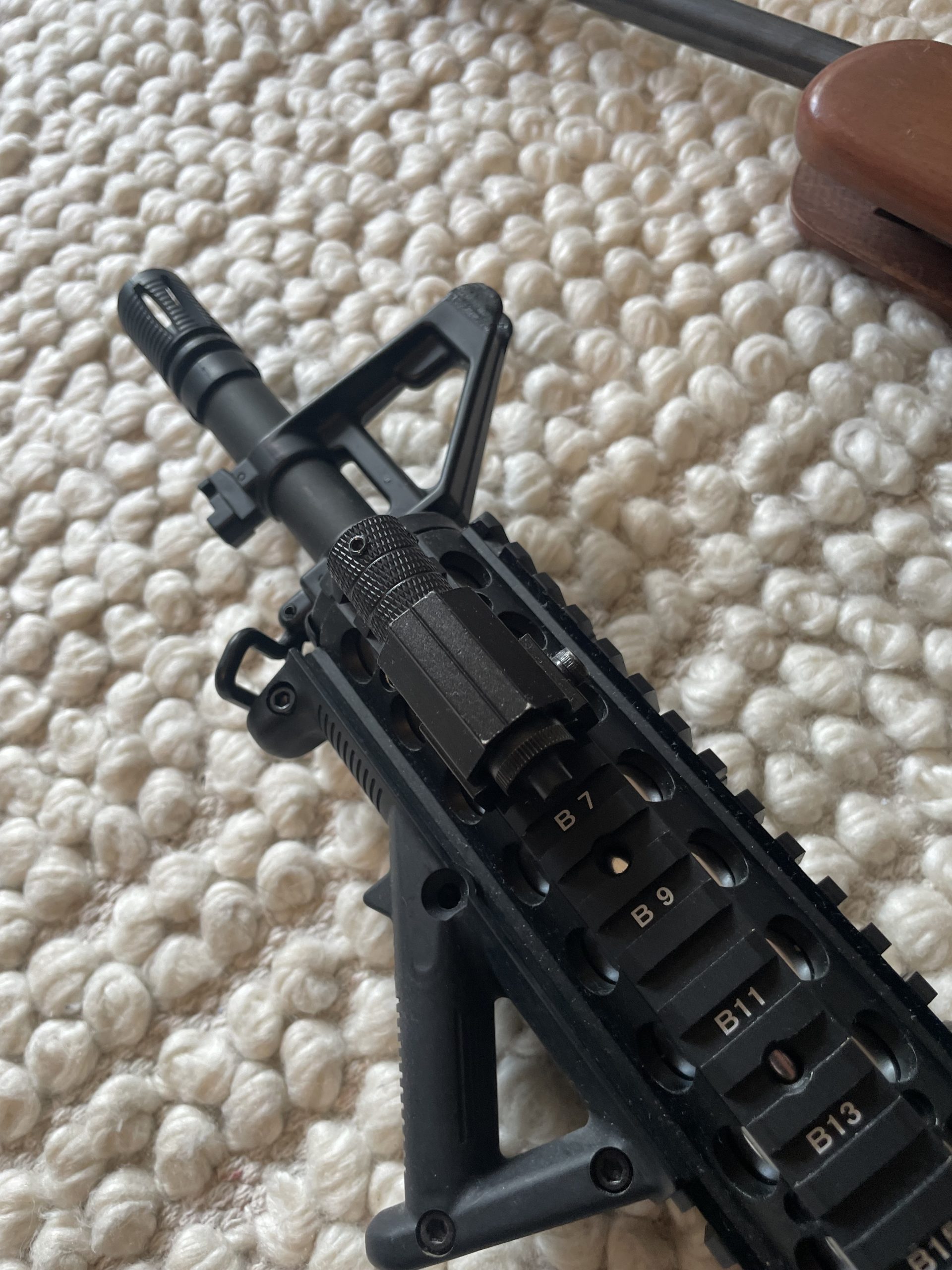 M4 BW15 Blackwater + chargeurs + laser + viseur holographique