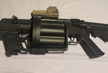 Lance-grenades MGL Noir ICS +  Grenade Airsoft Innovations 40 Mike Magnum