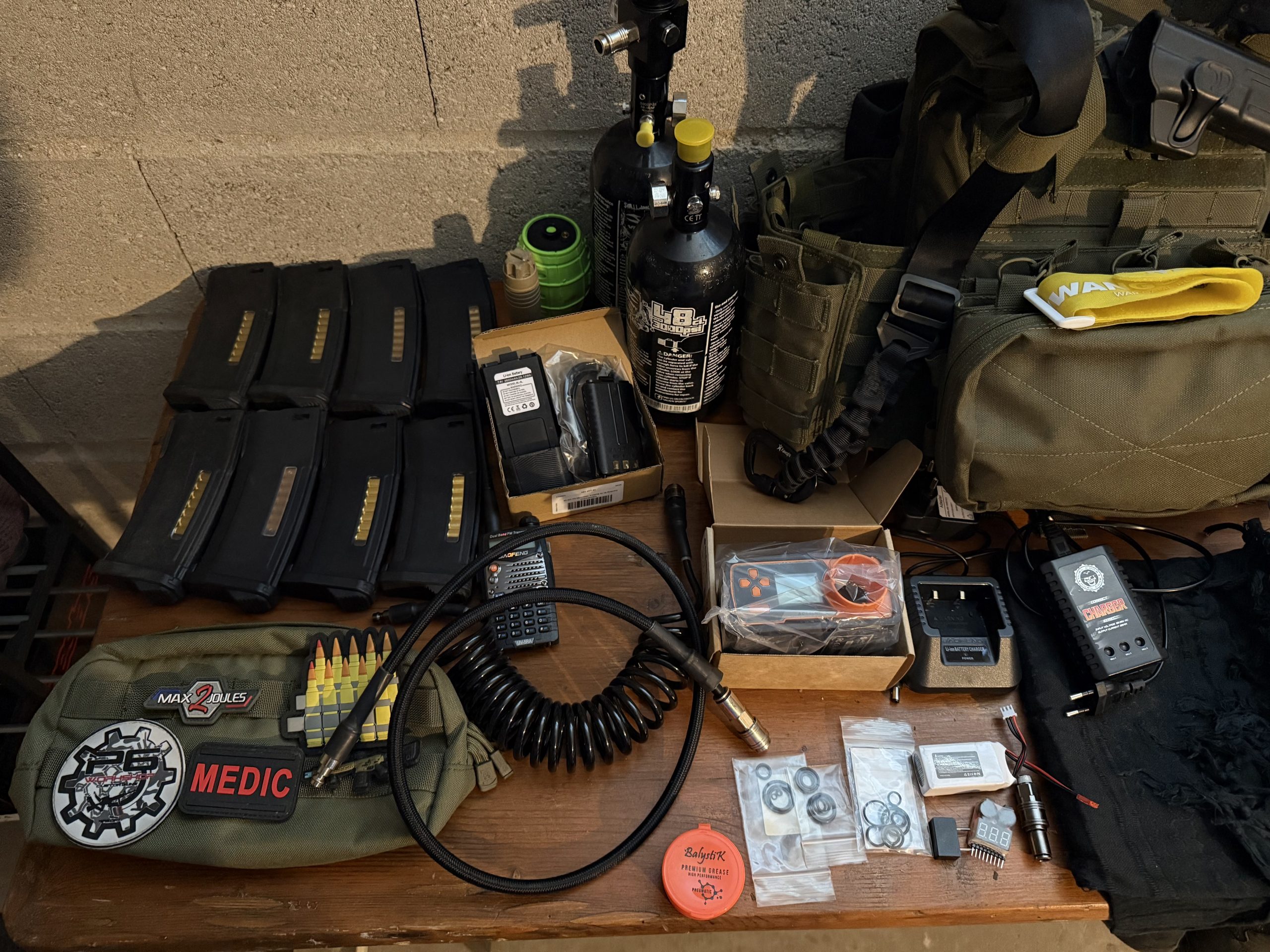 HK416 HPA PolarStar + Équipement