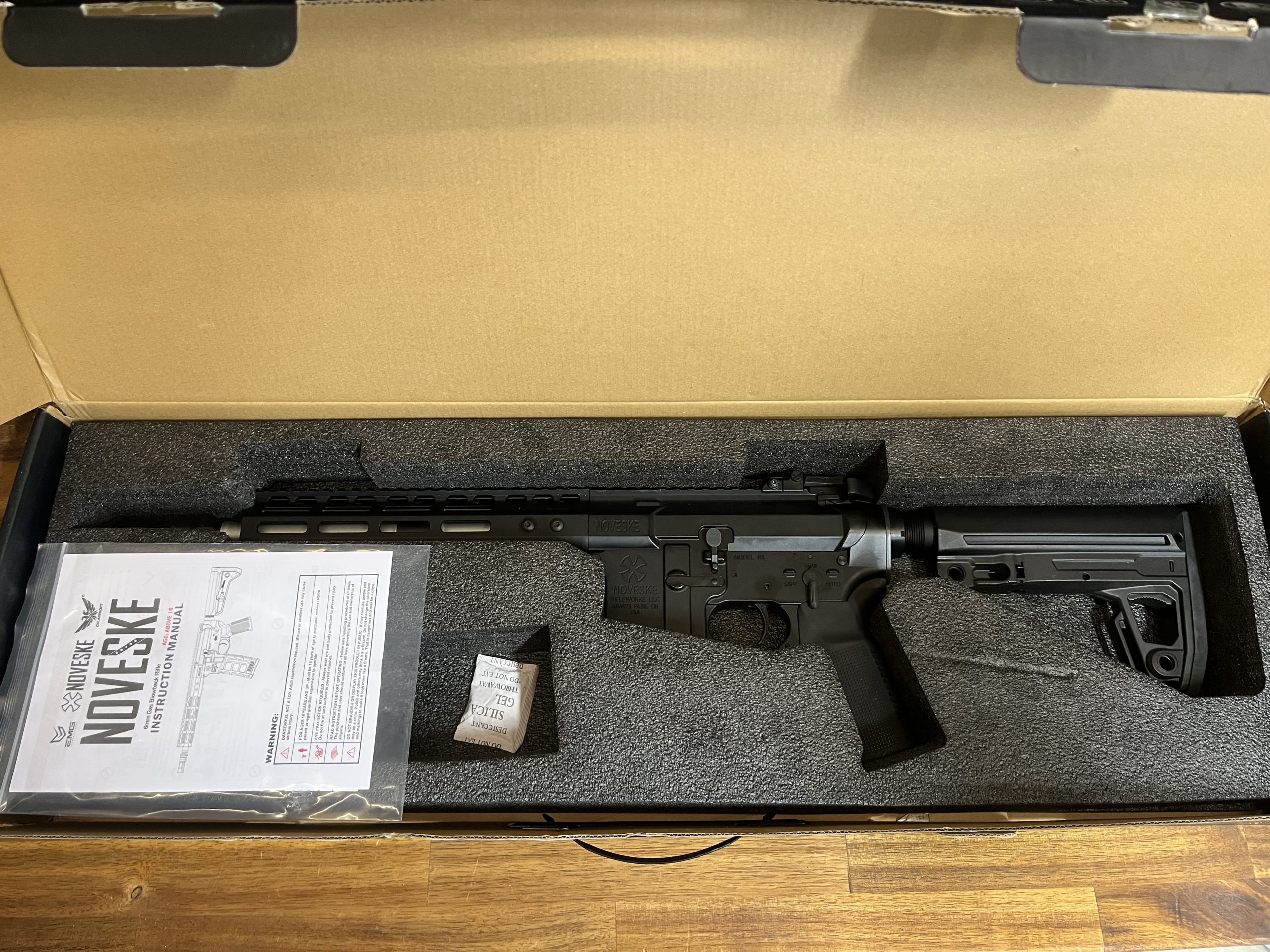 N4 Noveske Double Eagle GBBR noire – sans chargeur