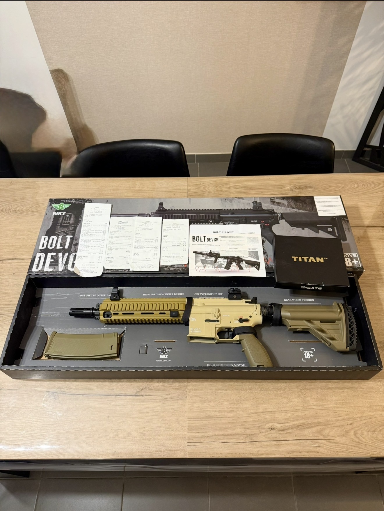 BOLT HK416 EBBR