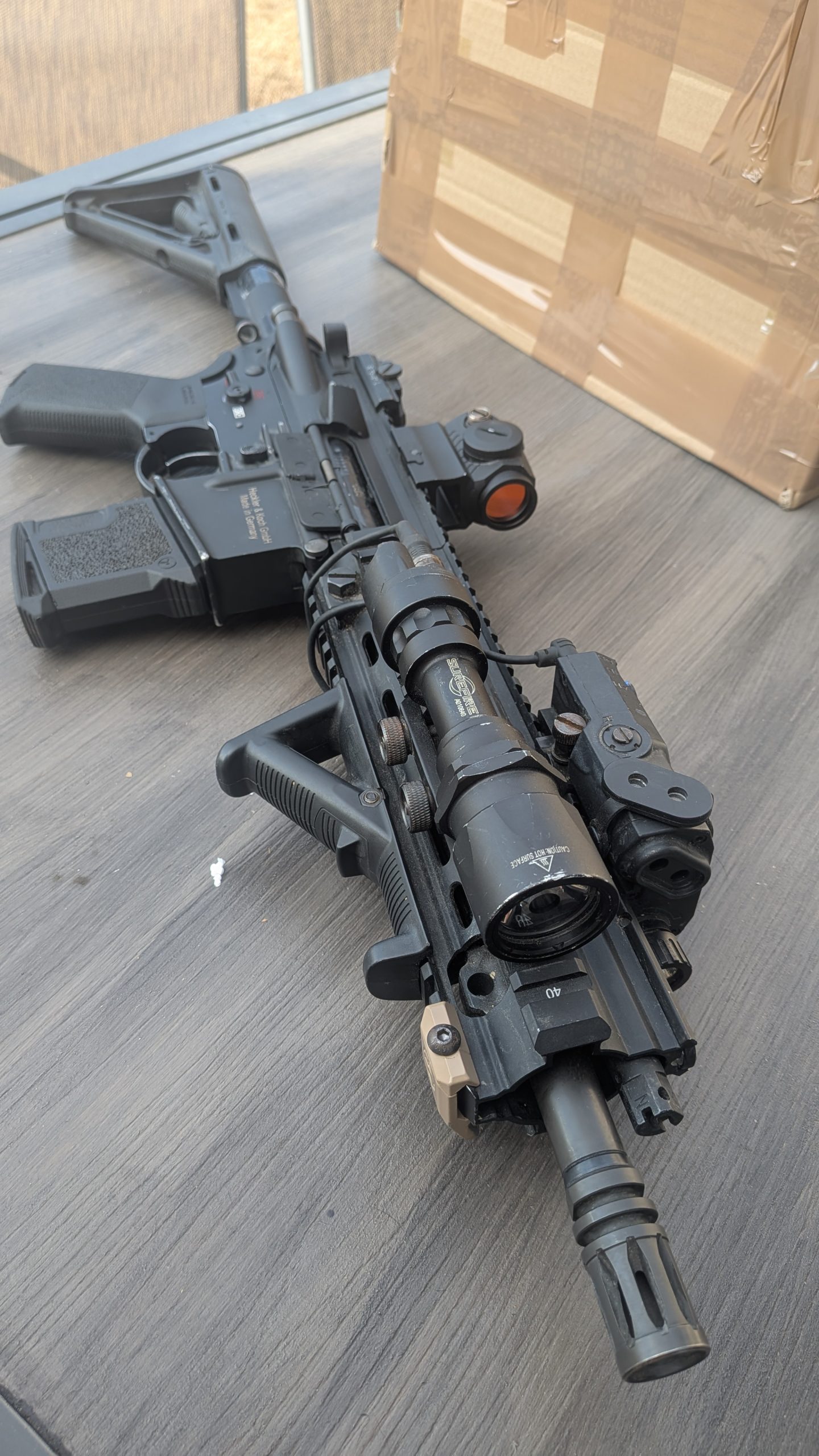 HK416A5 VFC AEG UPGRADE