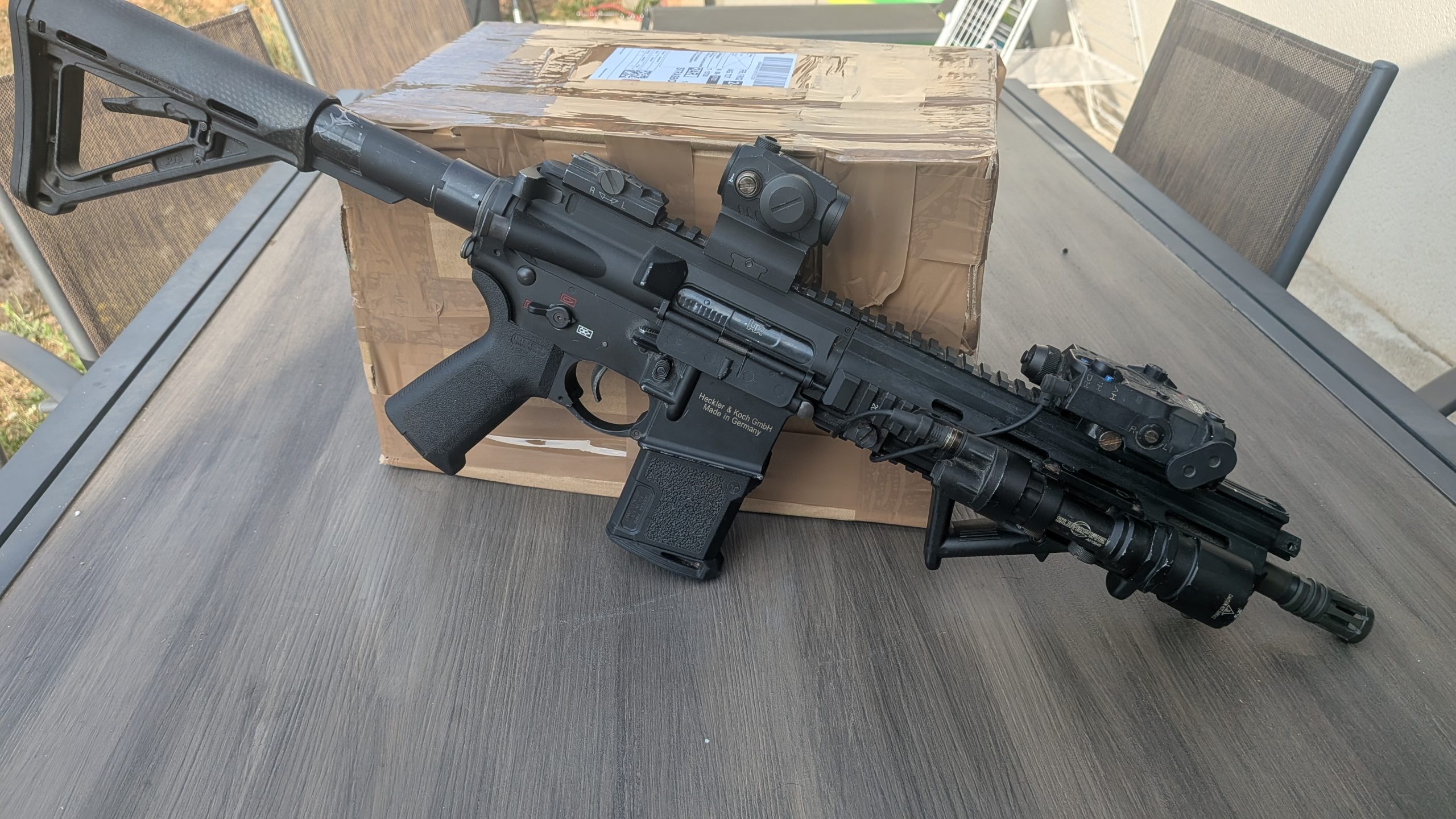 HK416A5 VFC AEG UPGRADE
