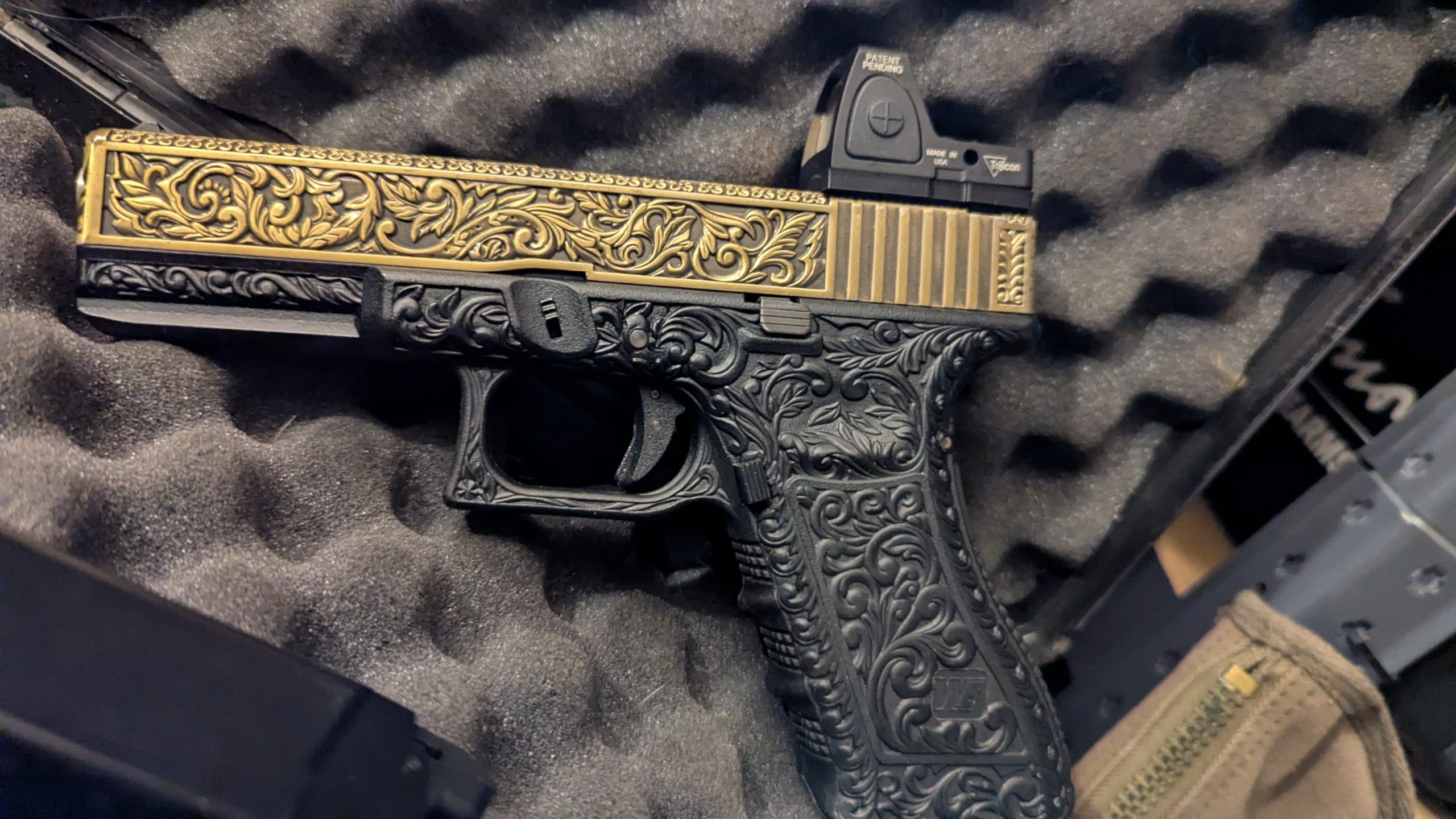 RMR Mount Glock WE/KJW – Plateforme de montage viseur point rouge