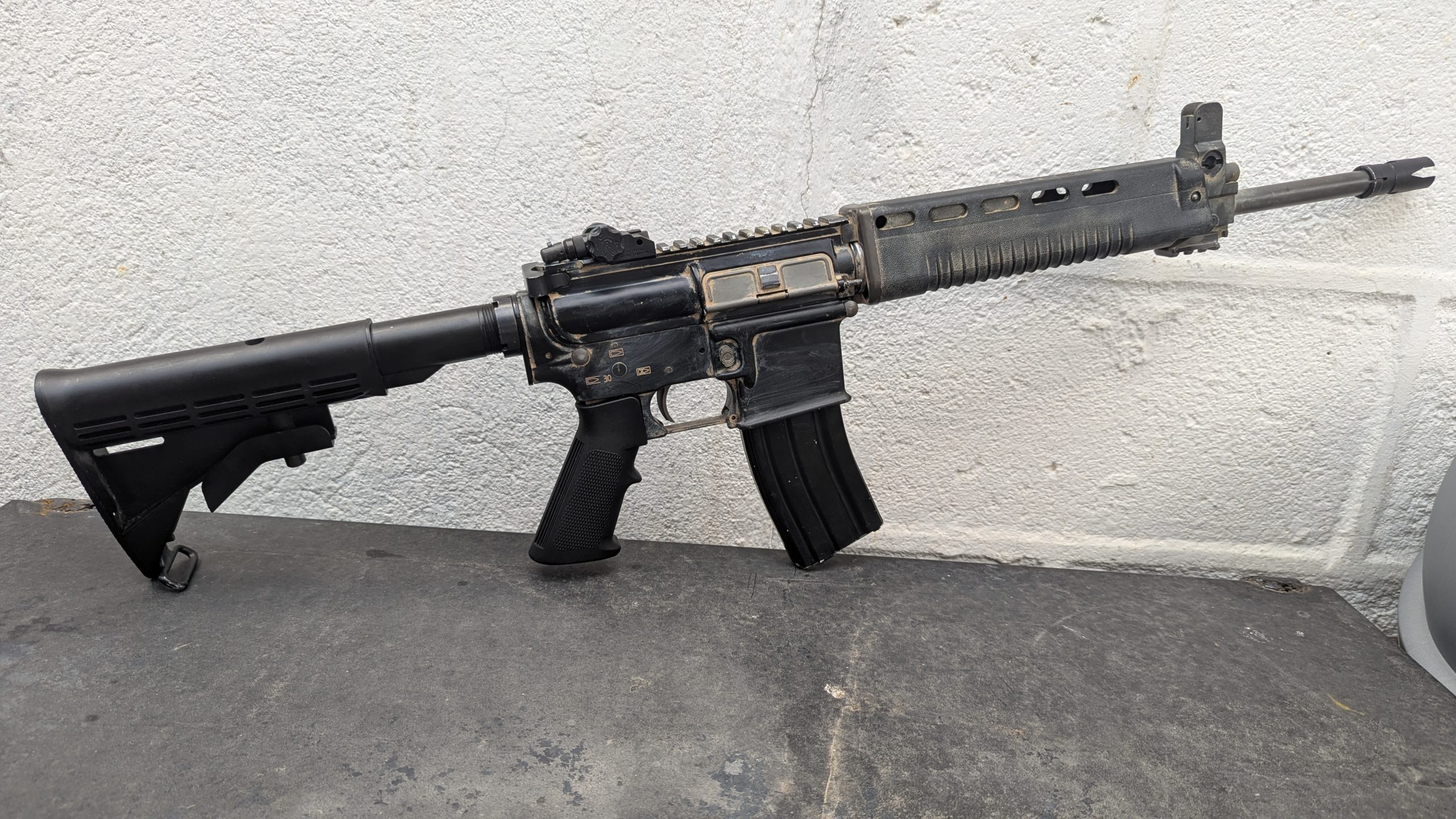 T91 / M4 Retro GBBR [We-Tech] & 2 chargeurs