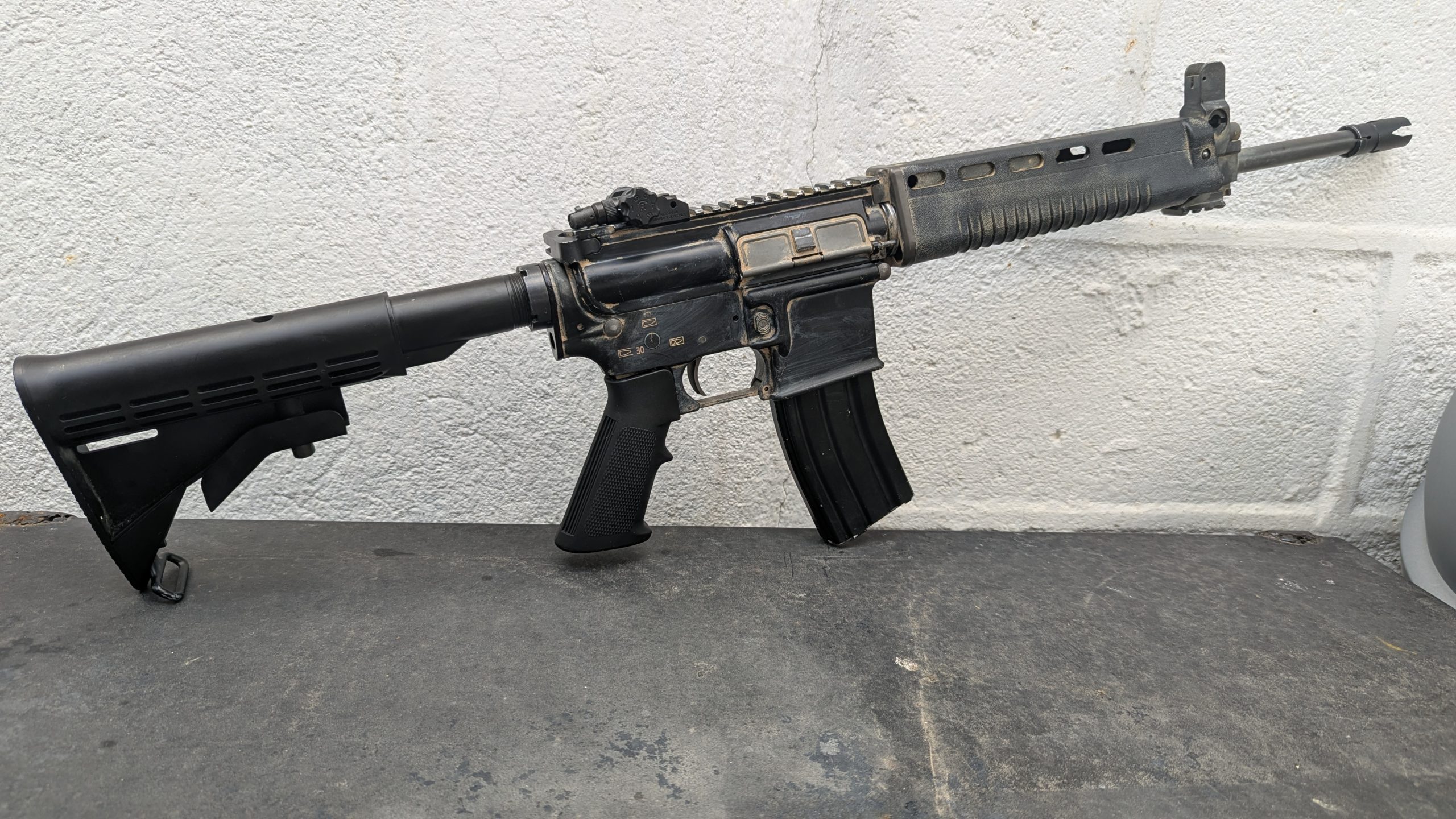 T91 / M4 Retro GBBR [We-Tech] & 2 chargeurs