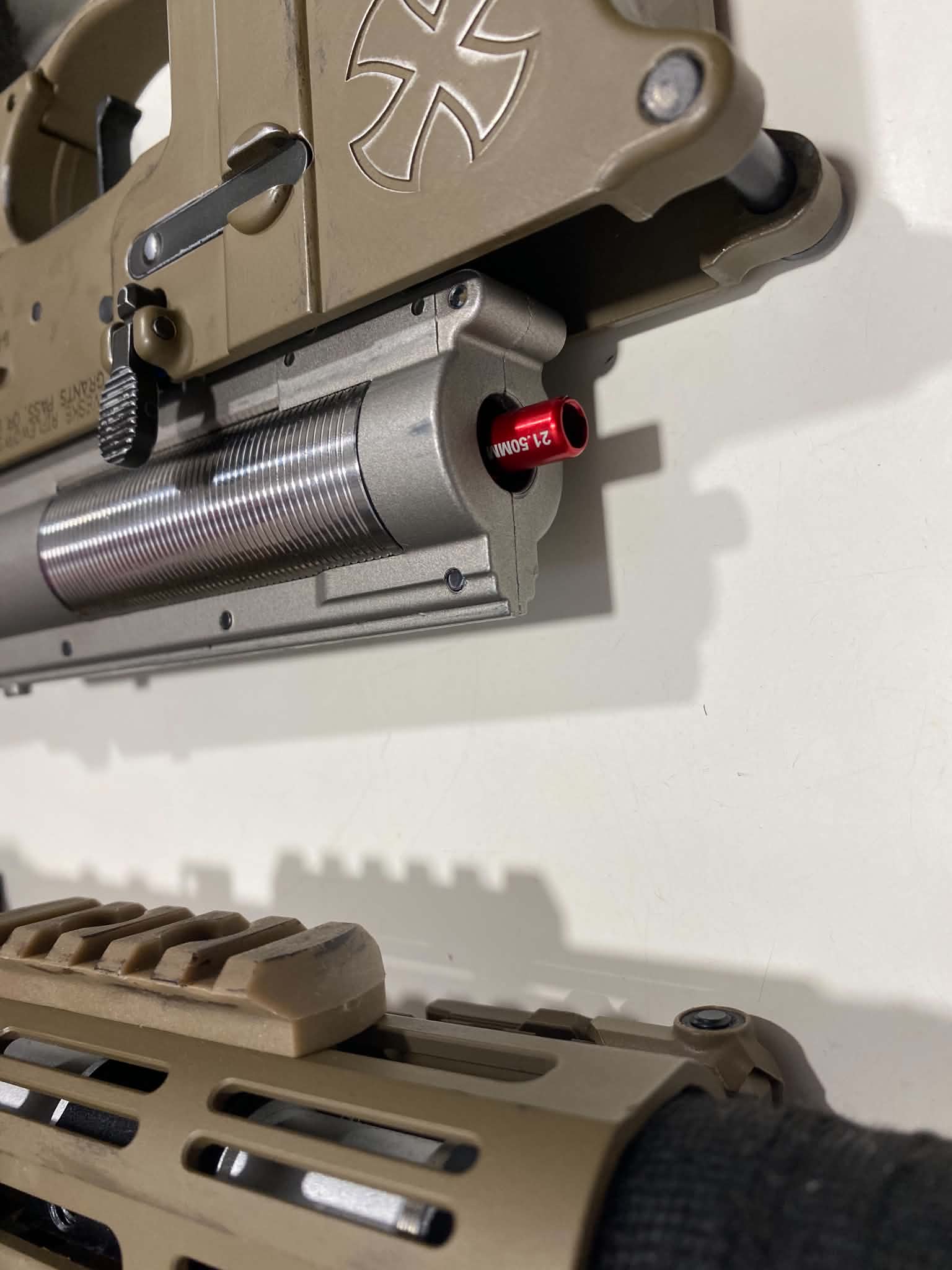 PACK COMPLET prépa interne et externe cyma platinum NOVESKE 7,5" diplomat gen 3 eshooter ETU, jamais utilisé sur terrain d'airsoft