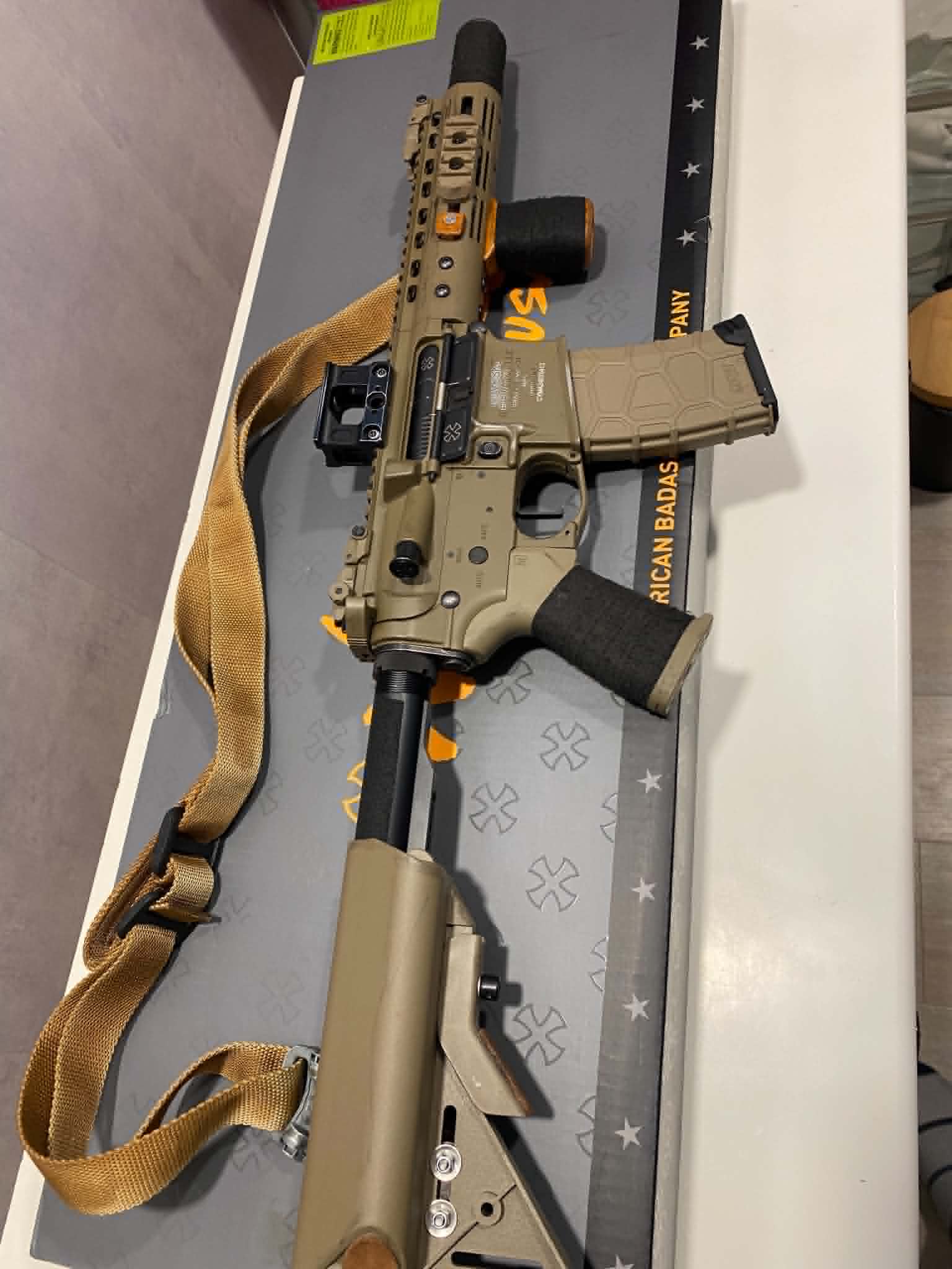 PACK COMPLET prépa interne et externe cyma platinum NOVESKE 7,5" diplomat gen 3 eshooter ETU, jamais utilisé sur terrain d'airsoft