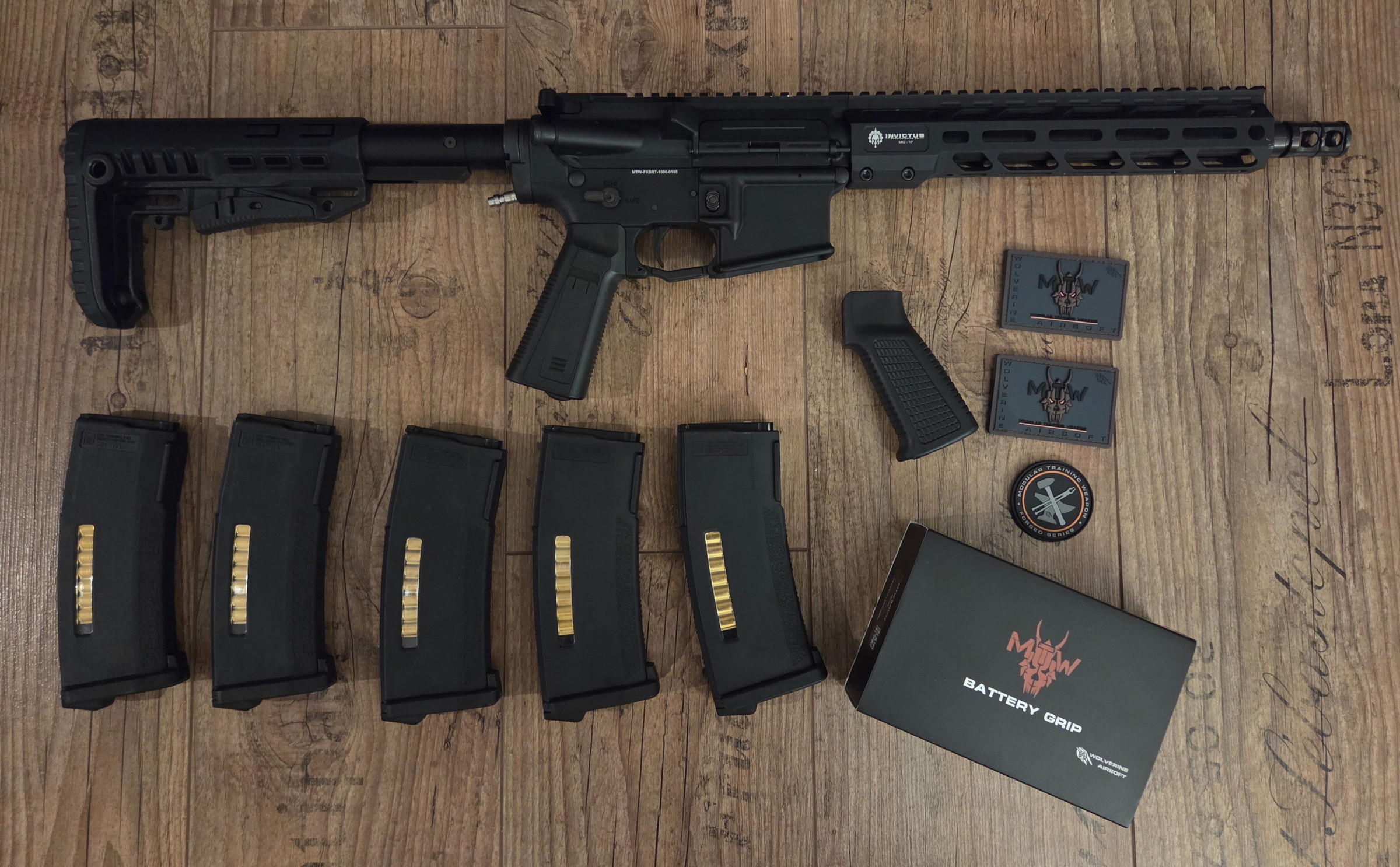 MTW Forged Tactical XBR 10″ – Recoil, Bluetooth et pack 5 chargeurs