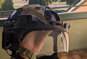 Casque FAST + Couvre-casque Multicam + masque ghost + visière GIGN