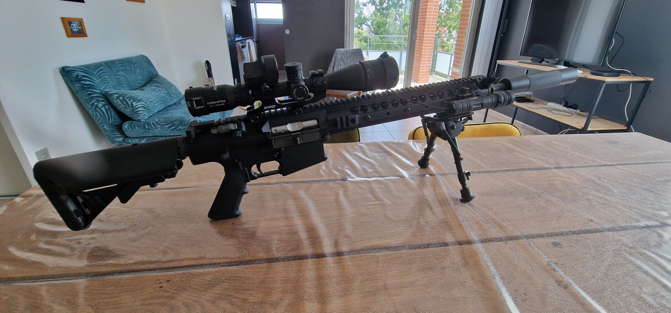 SR-25 GBBR VFC full mod + 3 chargeurs