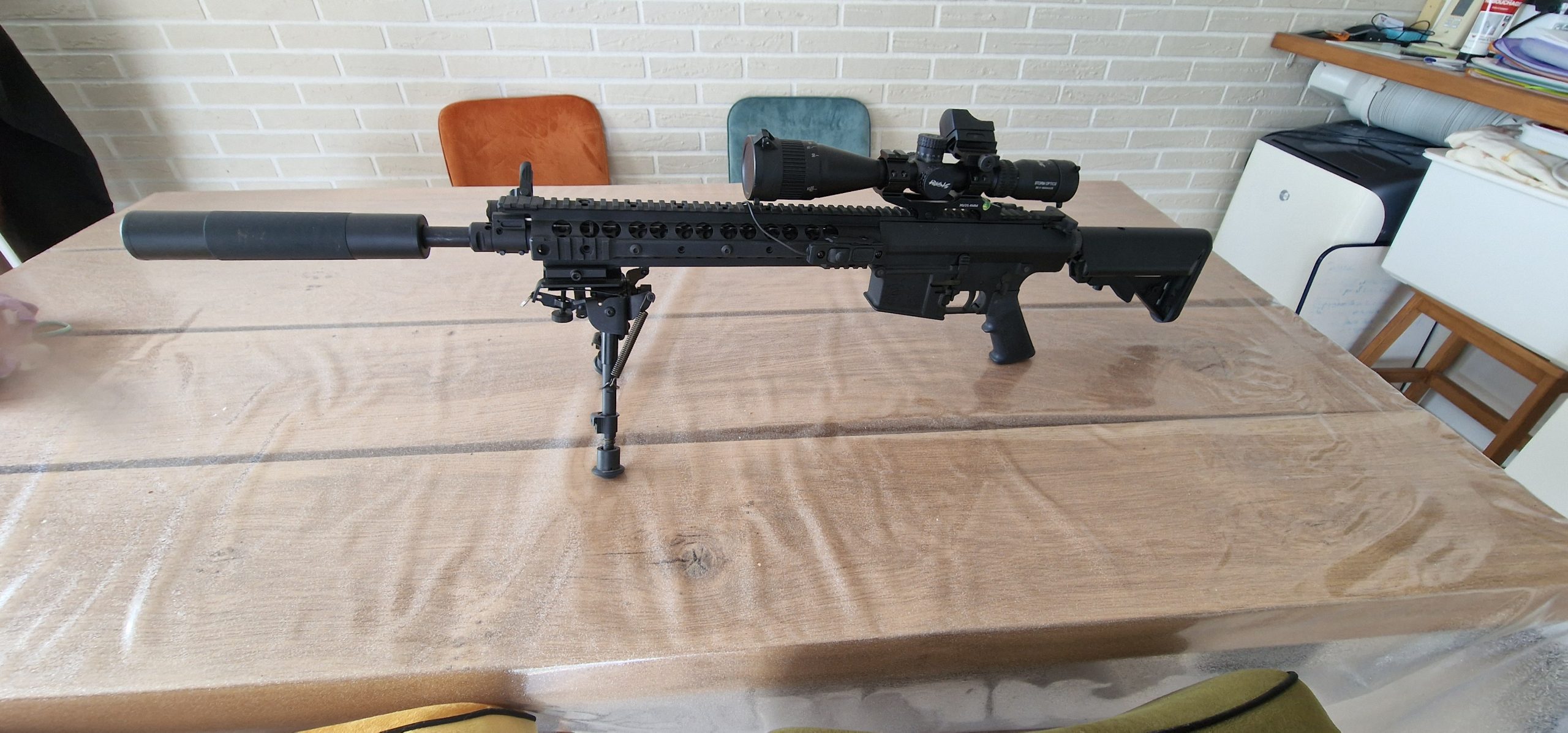 SR-25 GBBR VFC full mod + 3 chargeurs