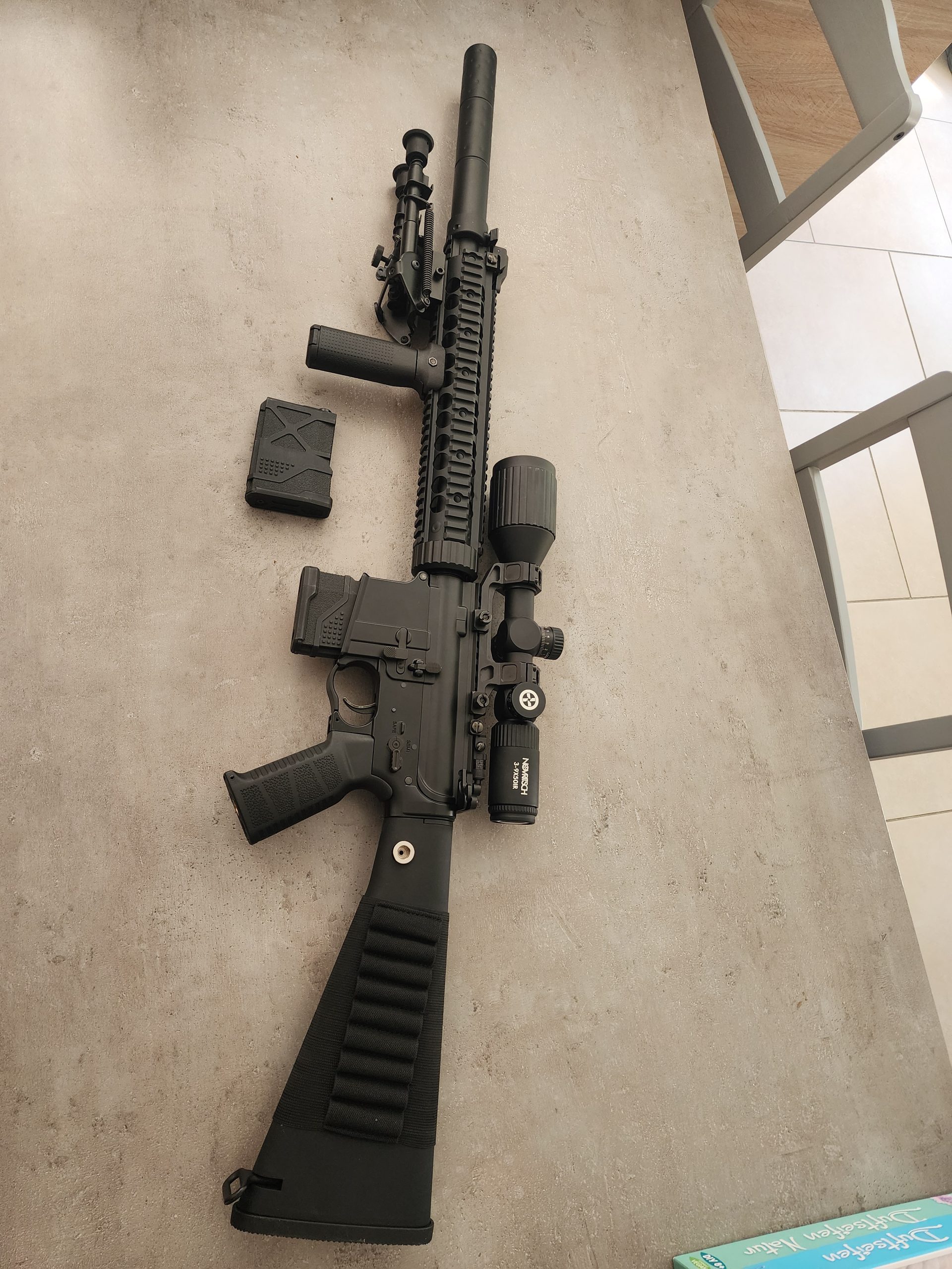 Vend M4 DMR MK12 AEG UPGRADE