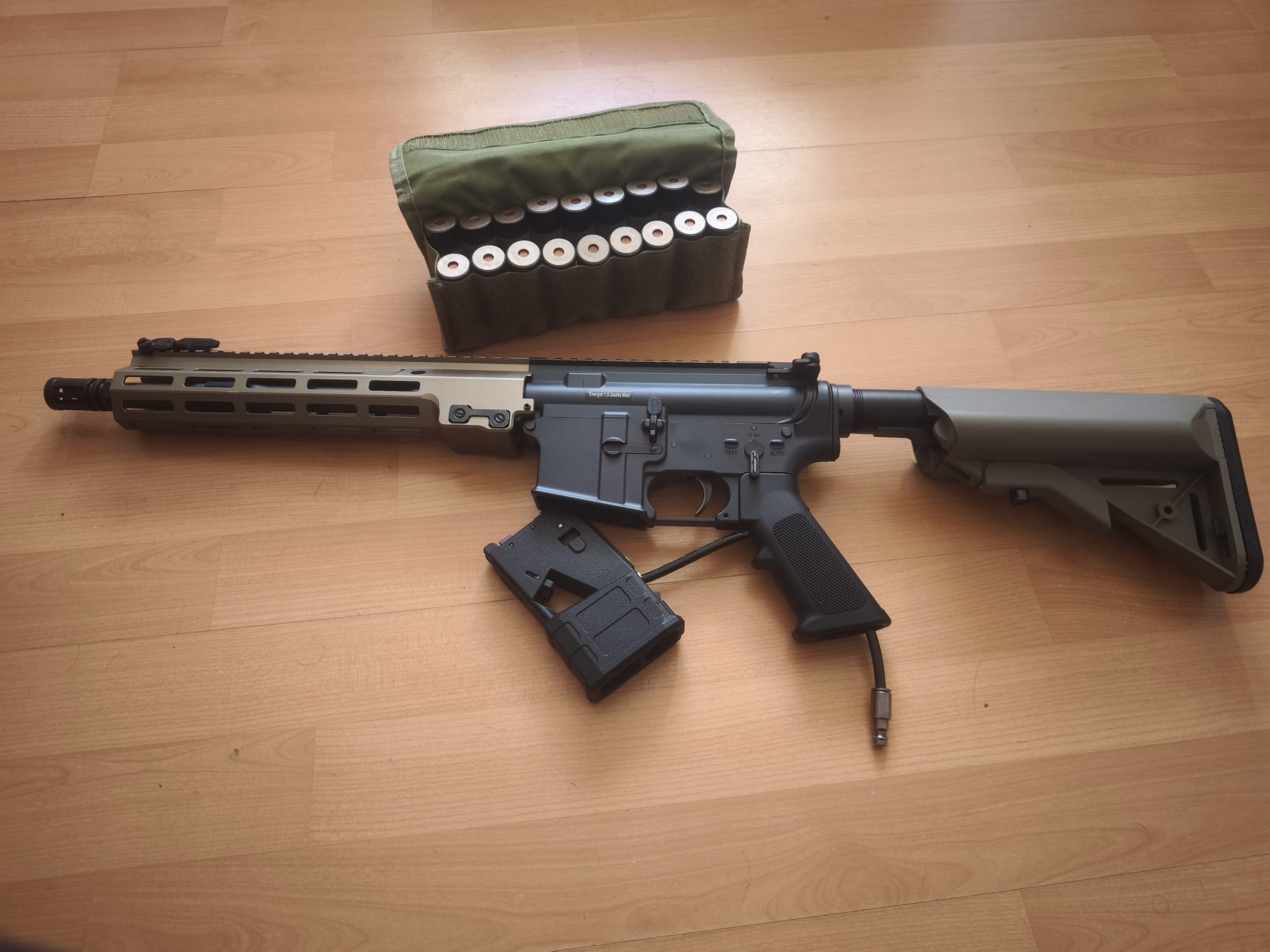 M4 Mk16 cyma gbbr gaz ou hpa