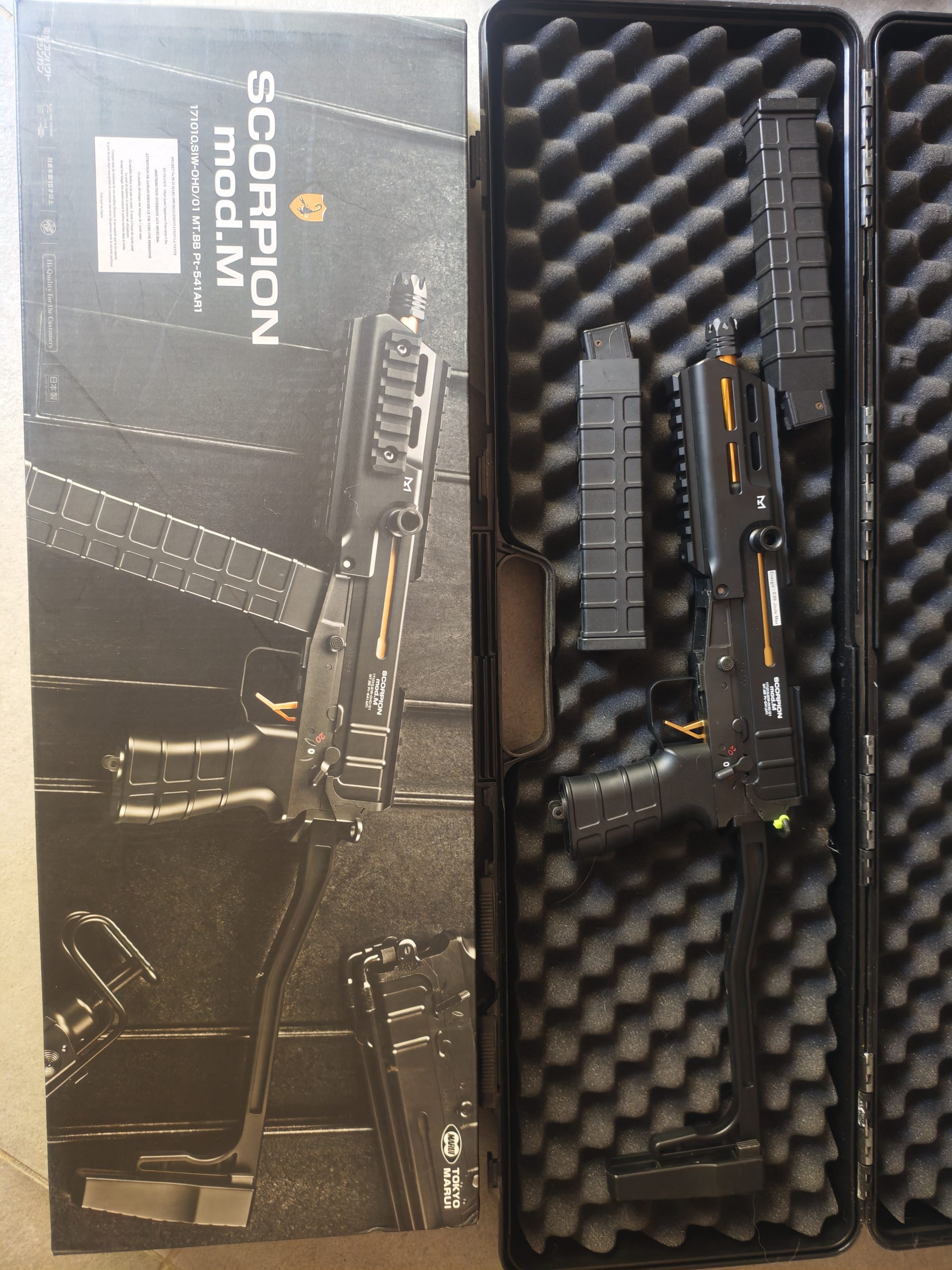 Scorpion model M Tokyo marui quasi neuve