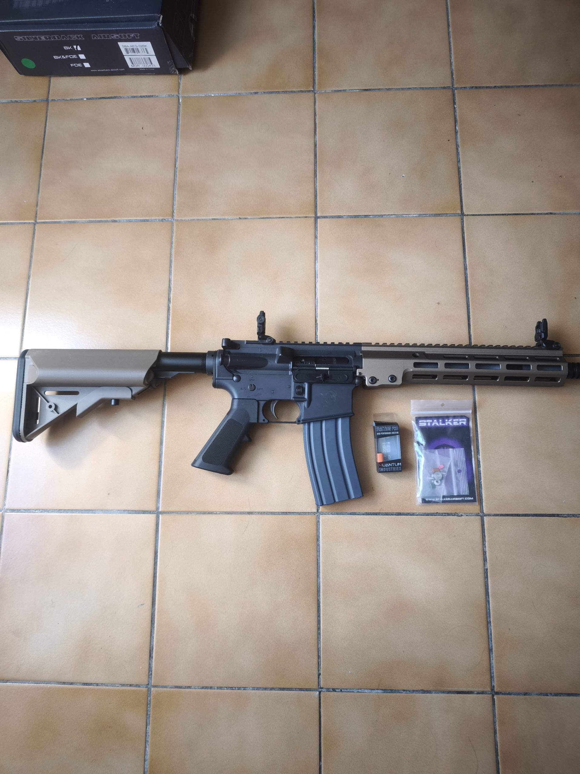 M4 Mk16 cyma gbbr gaz ou hpa