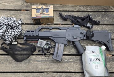 Pack Airsoft complet – H&K G36C Umarex + Point Rouge UTG + Accessoires