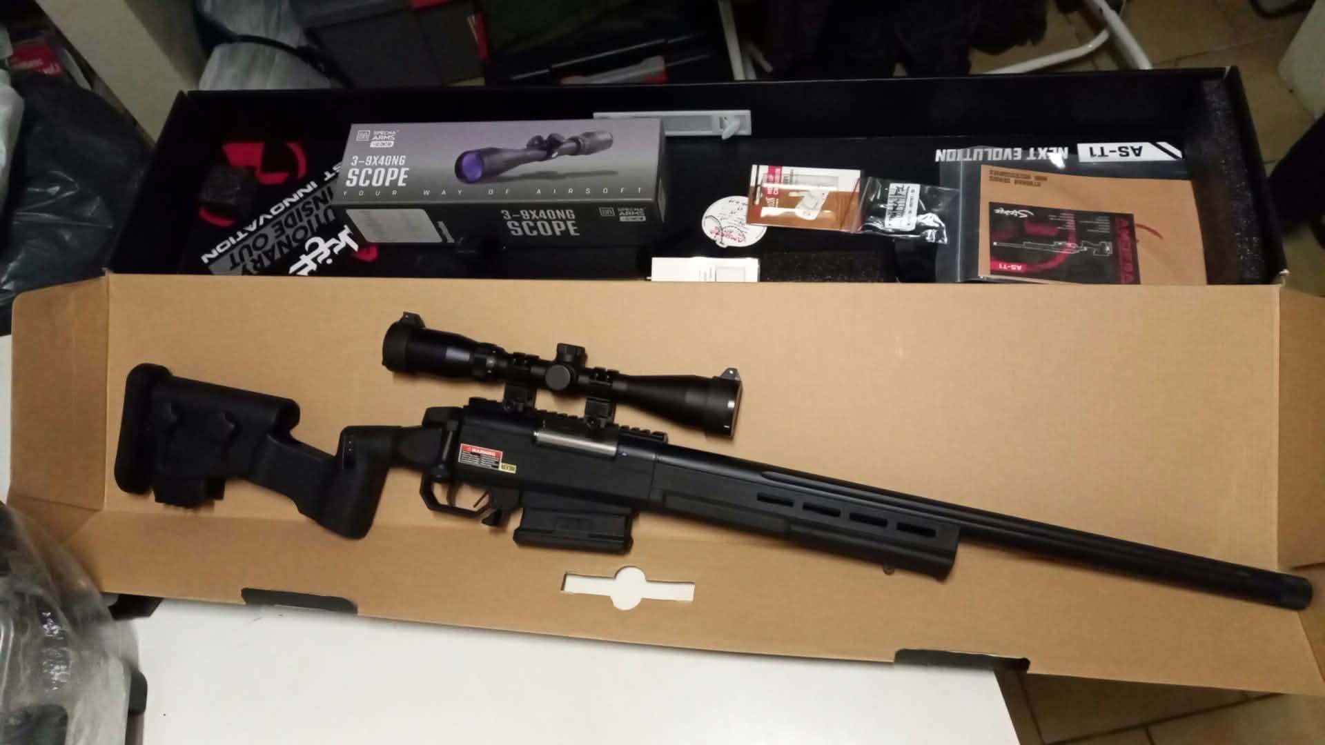 Striker Amoeba Tactical T-1 Gros upgrade