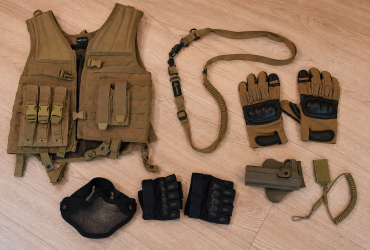 Équipements et vêtements airsoft – vente à l’unité ou en lot