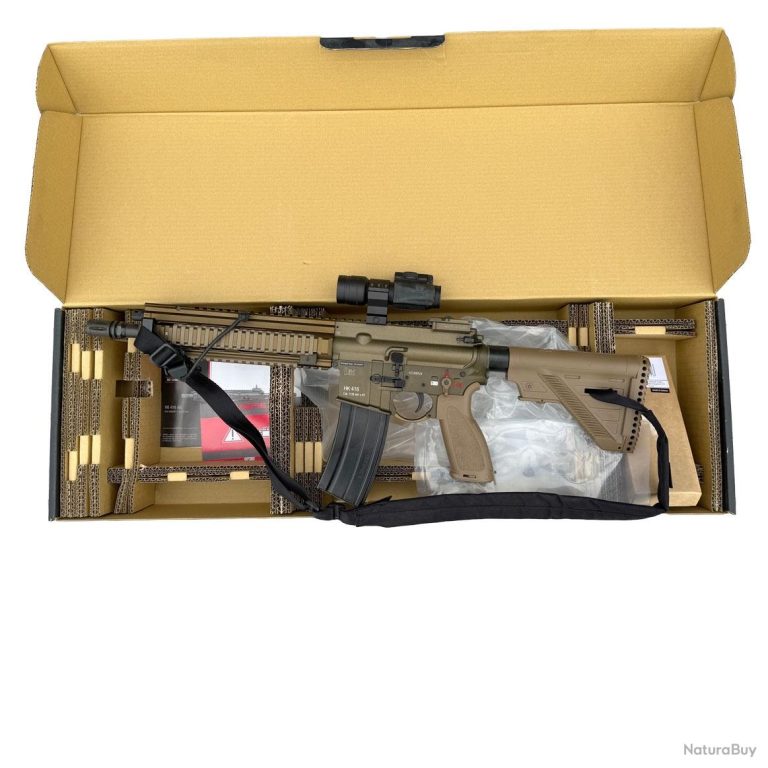 HK 416 A5 Umarex RAL 8000 + 2 chargeurs supp neufs