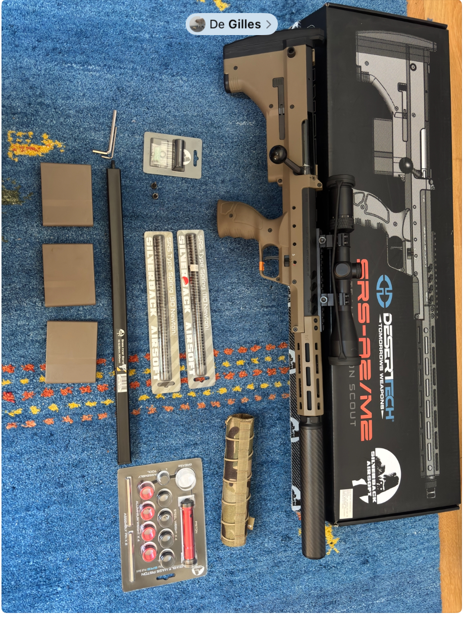 SILVERBACK SRS A2 SPORT 16’’ FDE