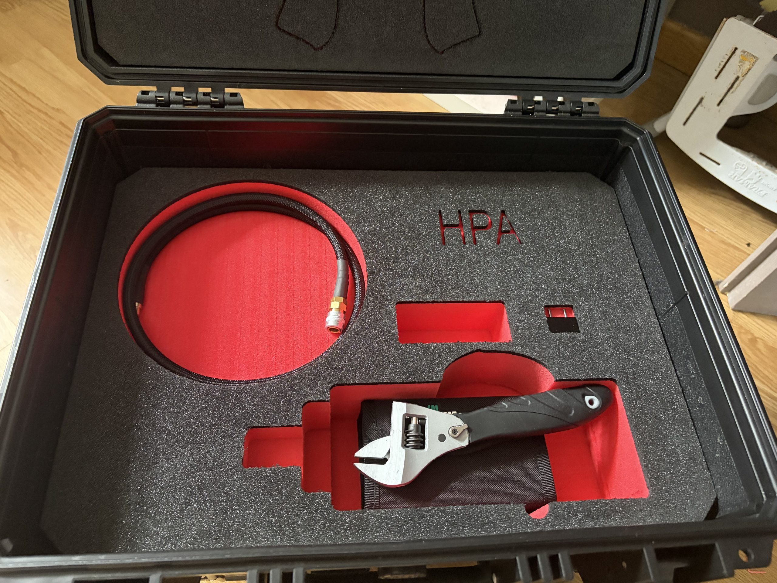 Lot complet Airsoft HPA – Réplique Hi-Capa + accessoires – État NEUF, très peu servi