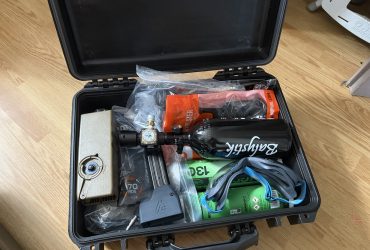 Lot complet Airsoft HPA – Réplique Hi-Capa + accessoires – État NEUF, très peu servi