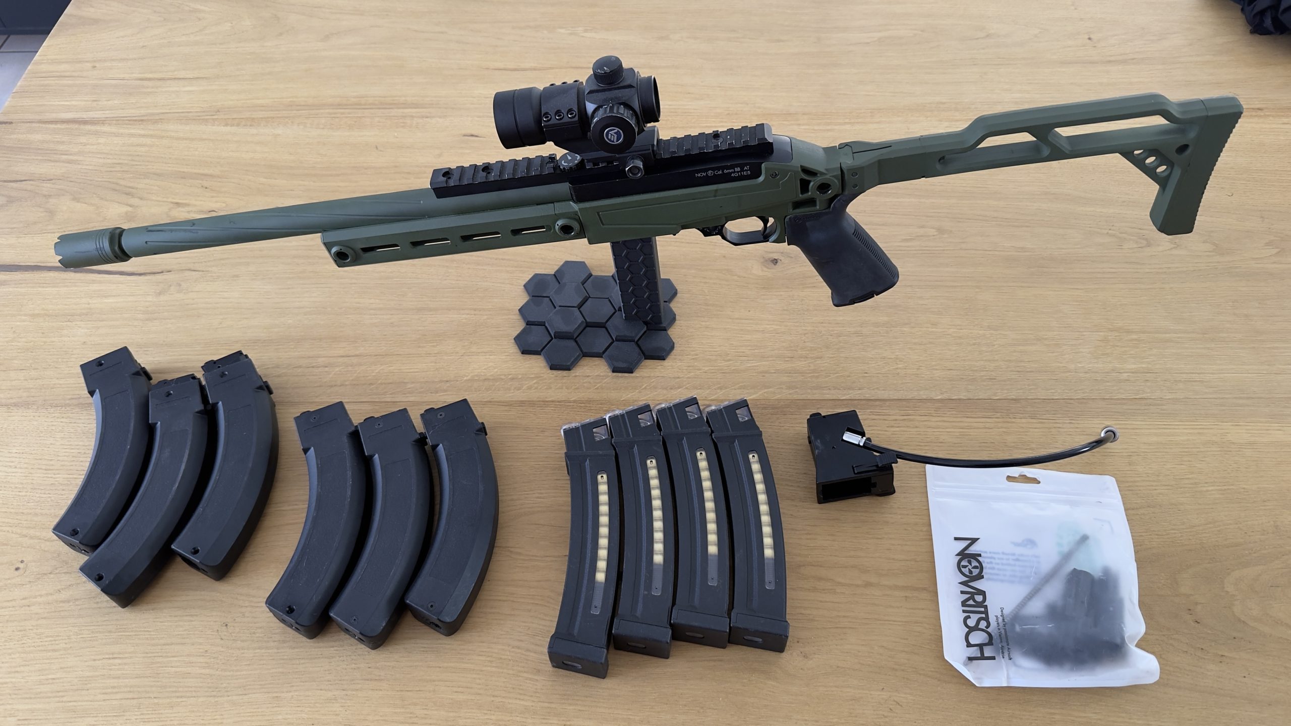 SSQ22 + adaptateur HPA + chargeurs MP7