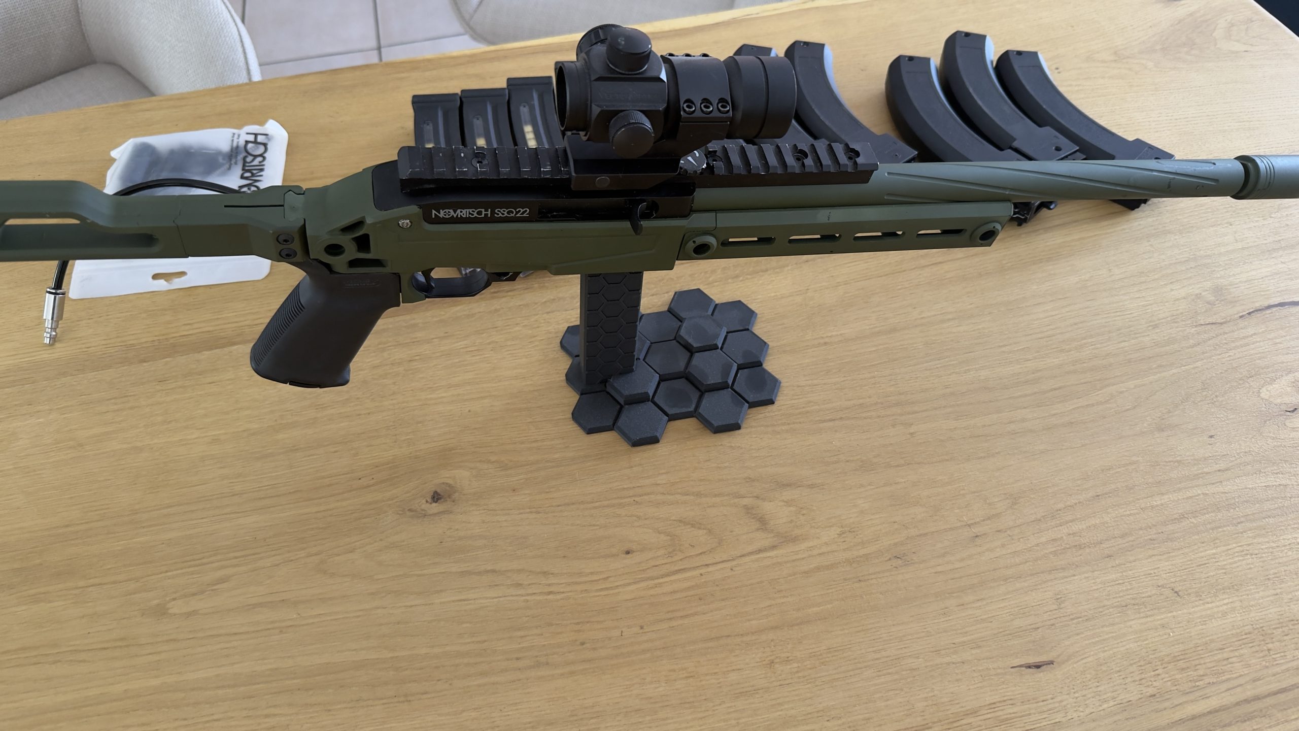 SSQ22 + adaptateur HPA + chargeurs MP7