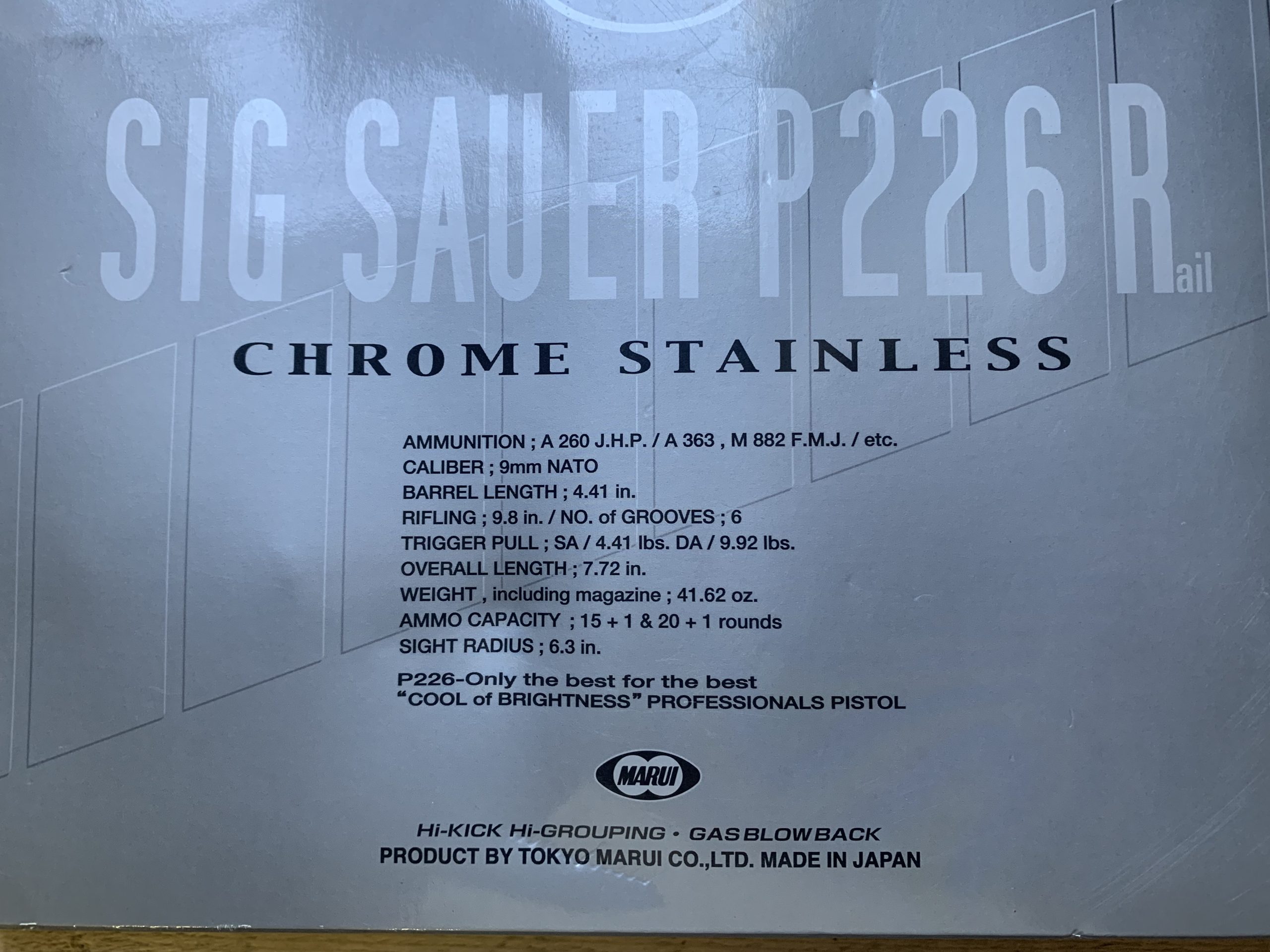 SIG Sauer P226 R Chrome
