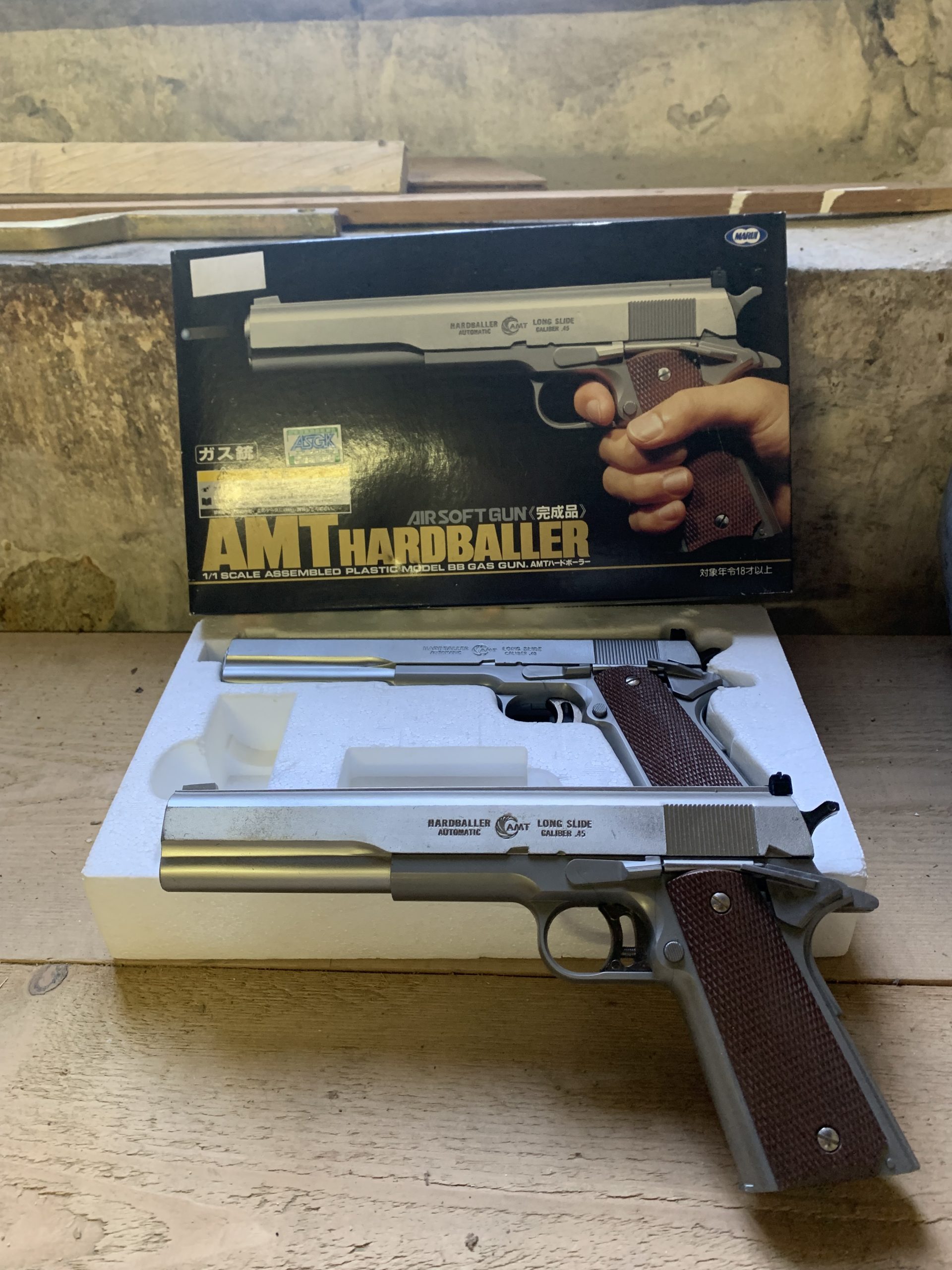 AMT Hardballer Airsoft Gun – Réplique 6 mm