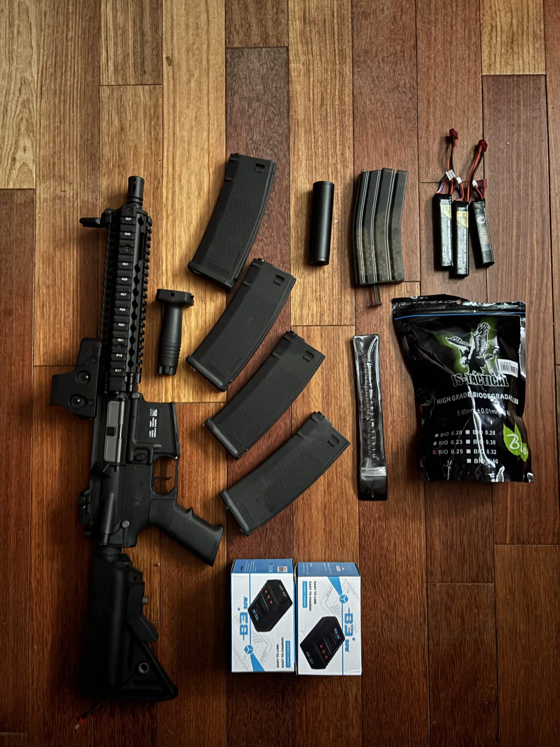 MK18 AEG airsoft – Pack complet
