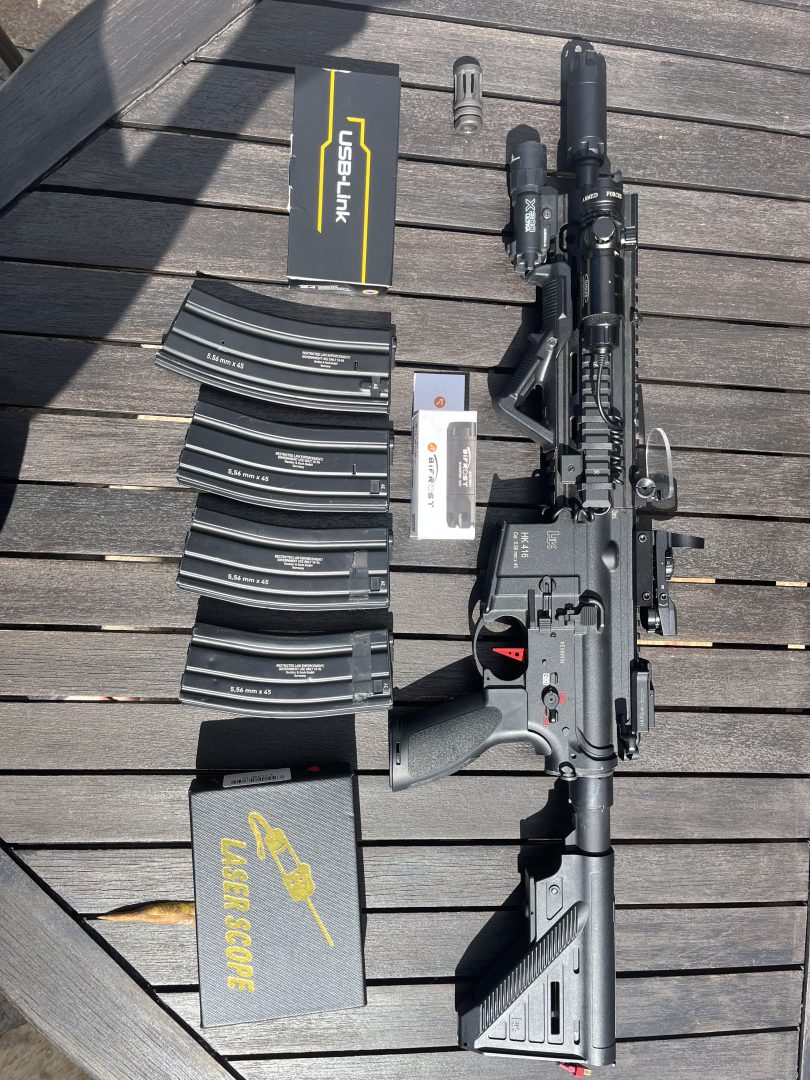 Hk 416 Umarex VFC A5 full équipe et full upgrade