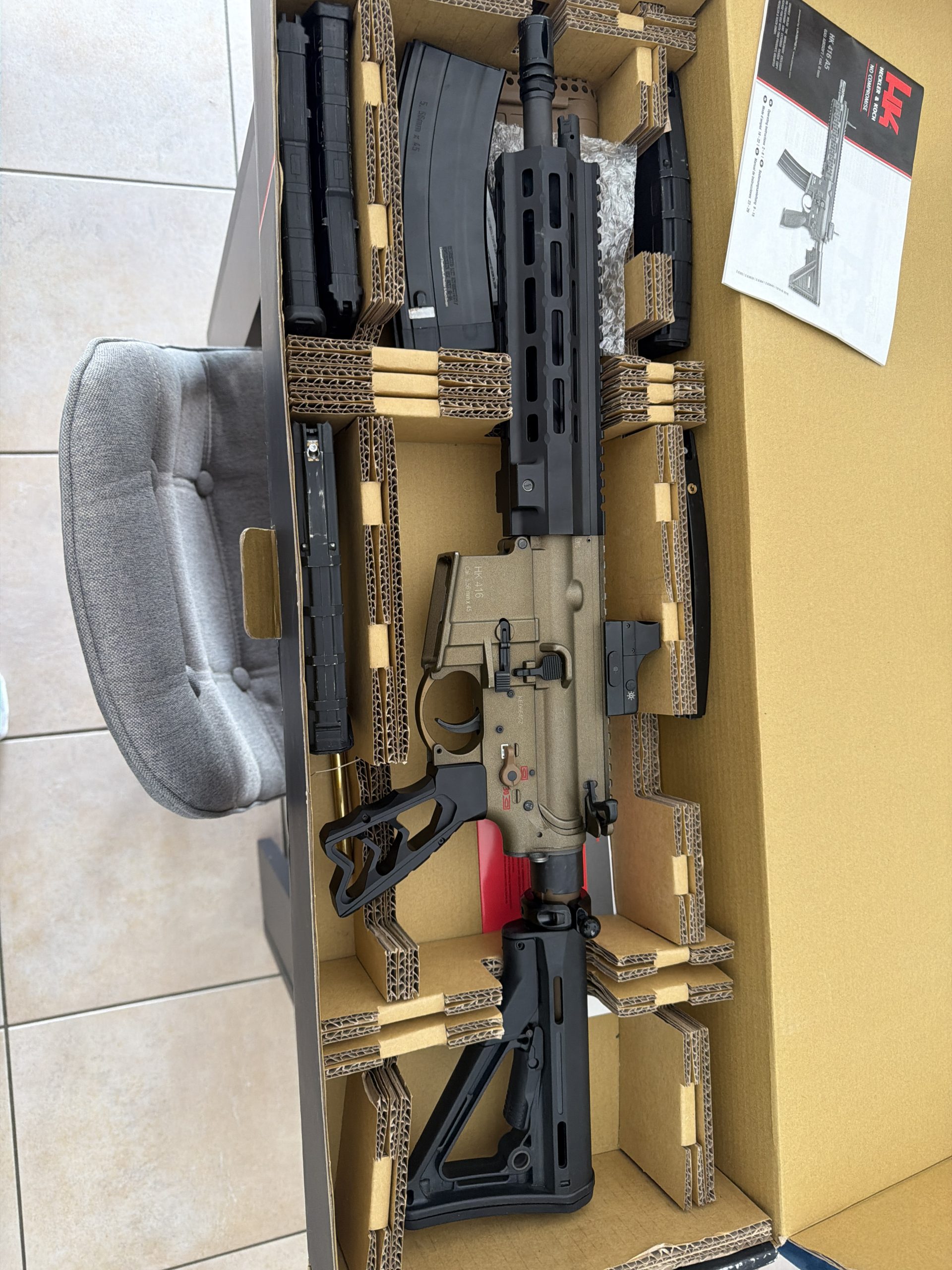 Hk416 gbbr vfc