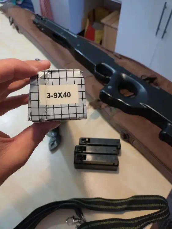 Mauser SR Cybergun avec pied et lunette