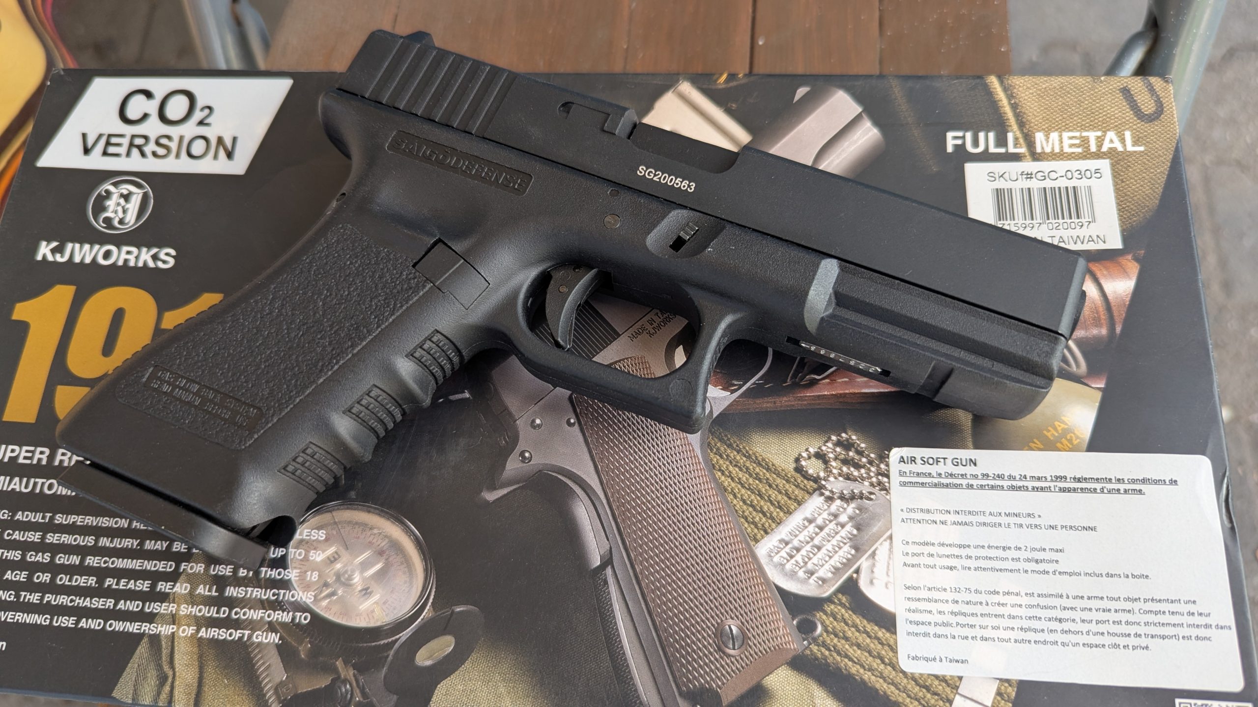 [NEUVE] Glock 17 Gen3 Stark Arms GBB
