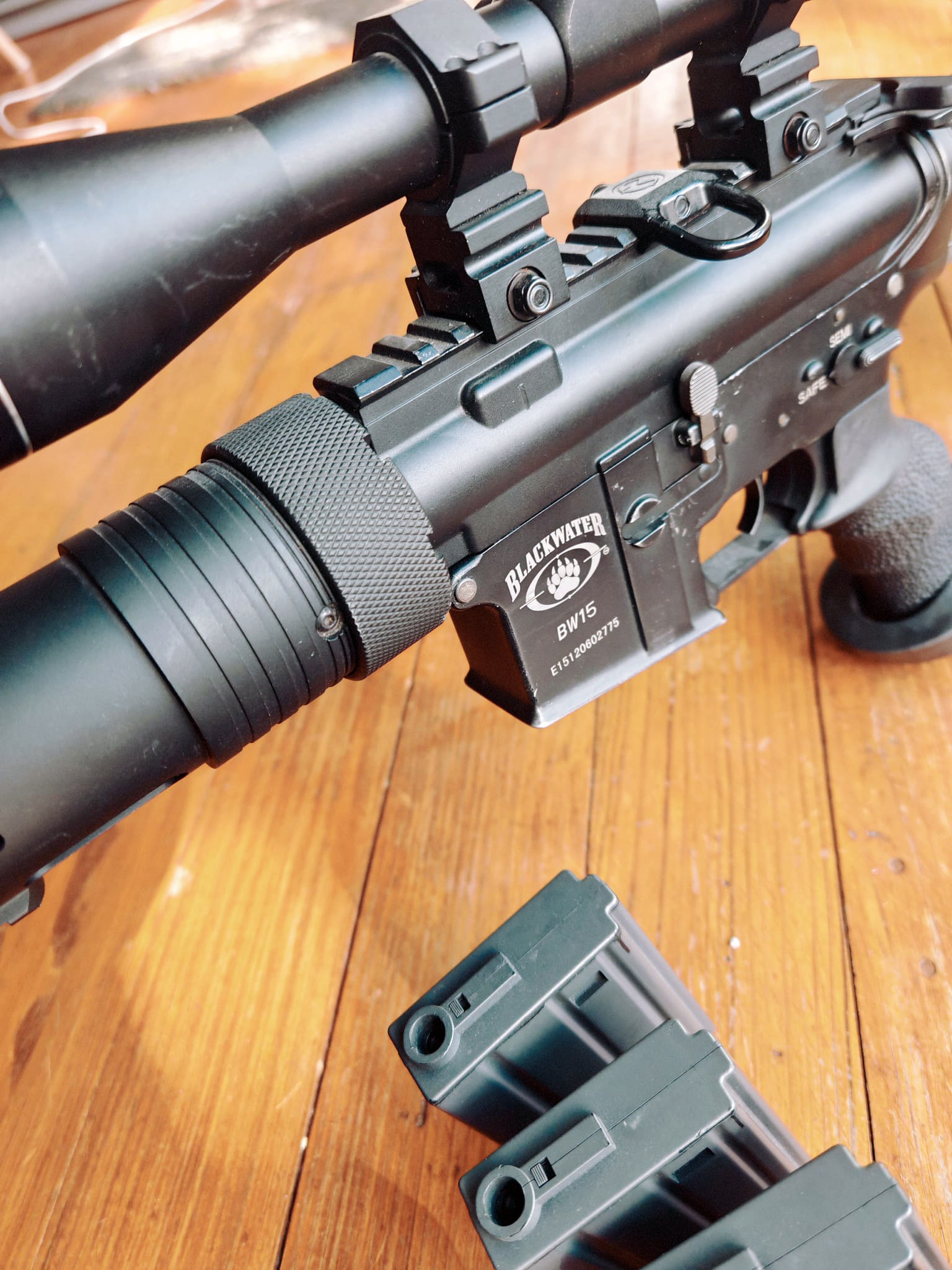 King Arms Blackwater BW15 Sniper Airsoft AEG Rifle